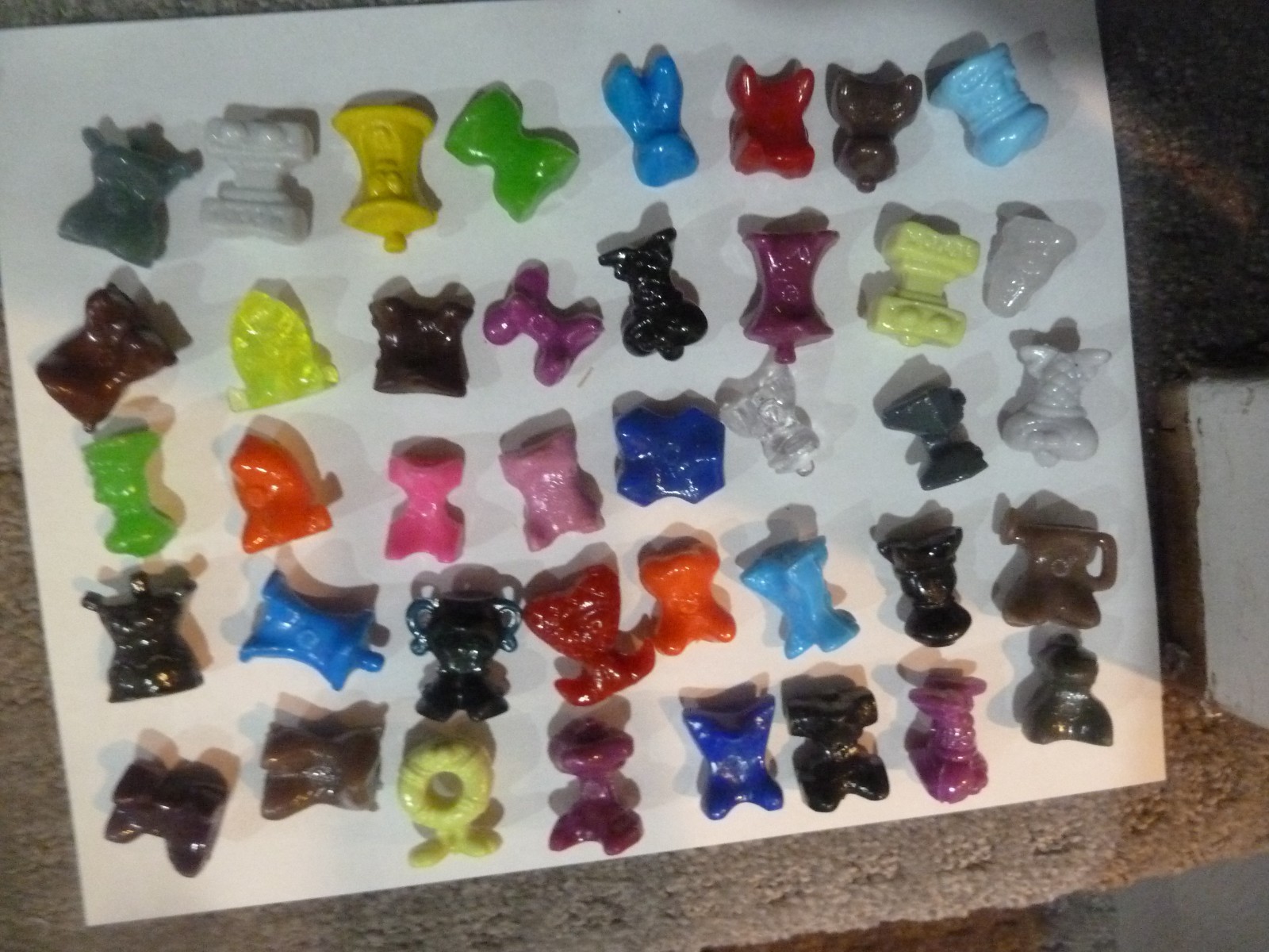 Crazy Bones Series 1 Lot Of 2 Sealed Packs GoGos + 100+ figures + more RARE