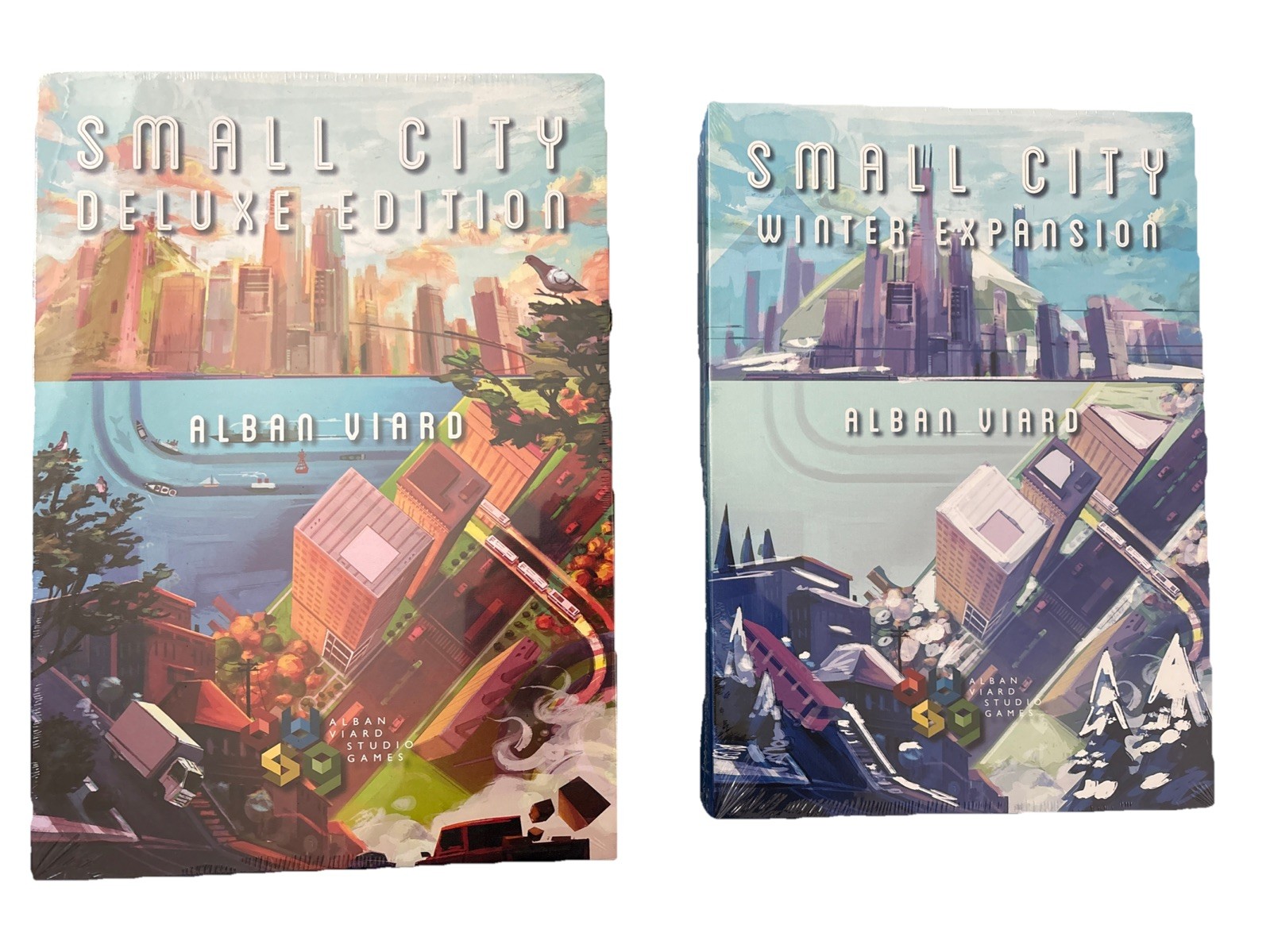 Small City Deluxe Edition+Winter Expansion. Brand New. Made In Netherlands. 14+