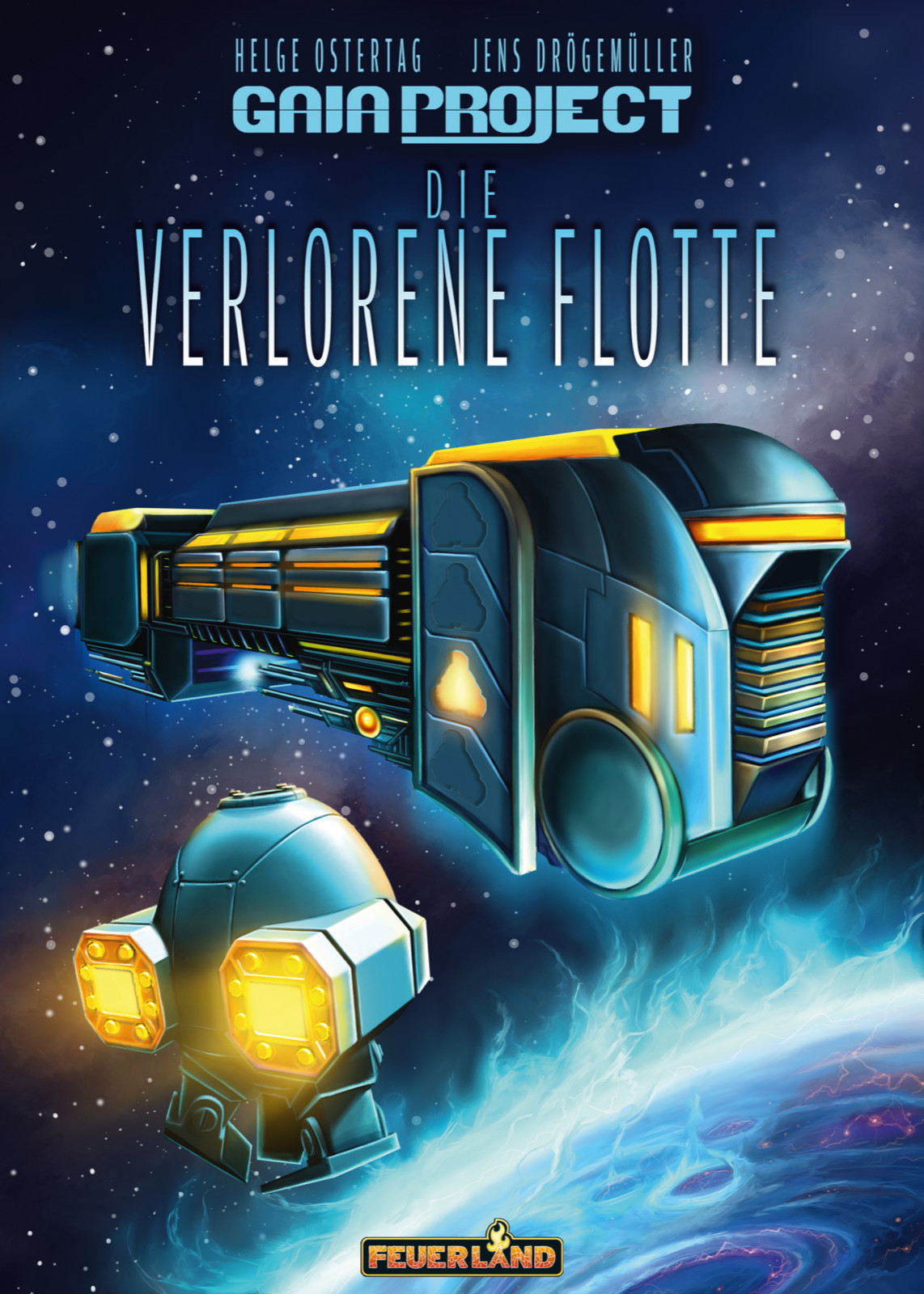 Gaia Project Die verlorene Flotte Feuerland Kennerspiel Brettspiel Strategie