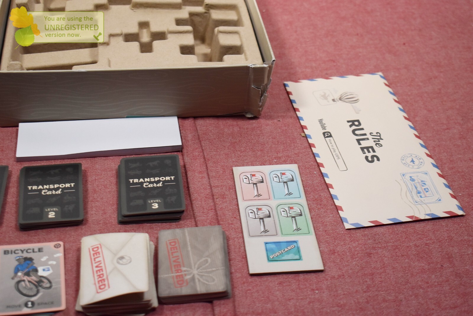 Big Potato USPS The Great American Mail Race Board Game