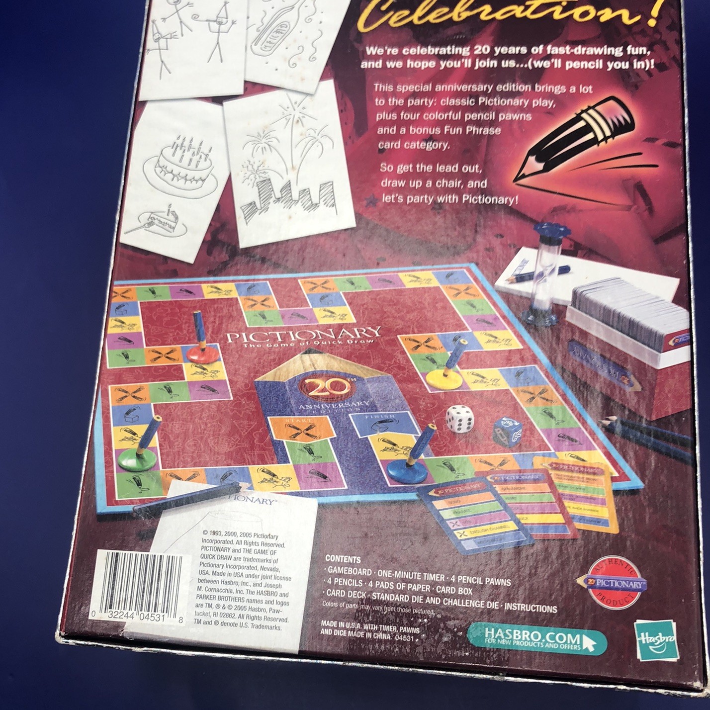 Pictionary Game of Quick Draw 20th Anniversary Edition – Brand New