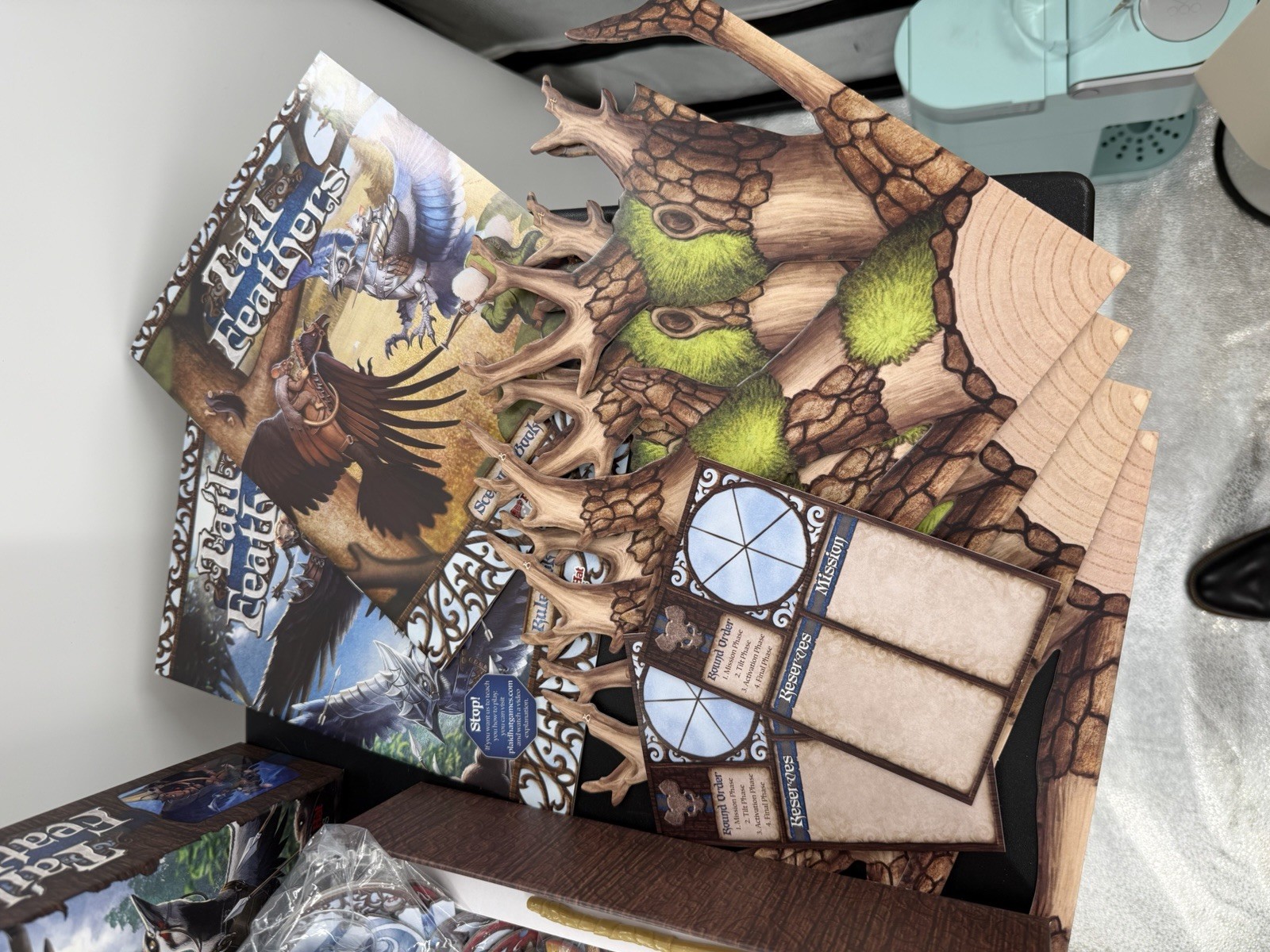 Tail Feathers Board Game by Plaid Hat Games Mice And Mystics