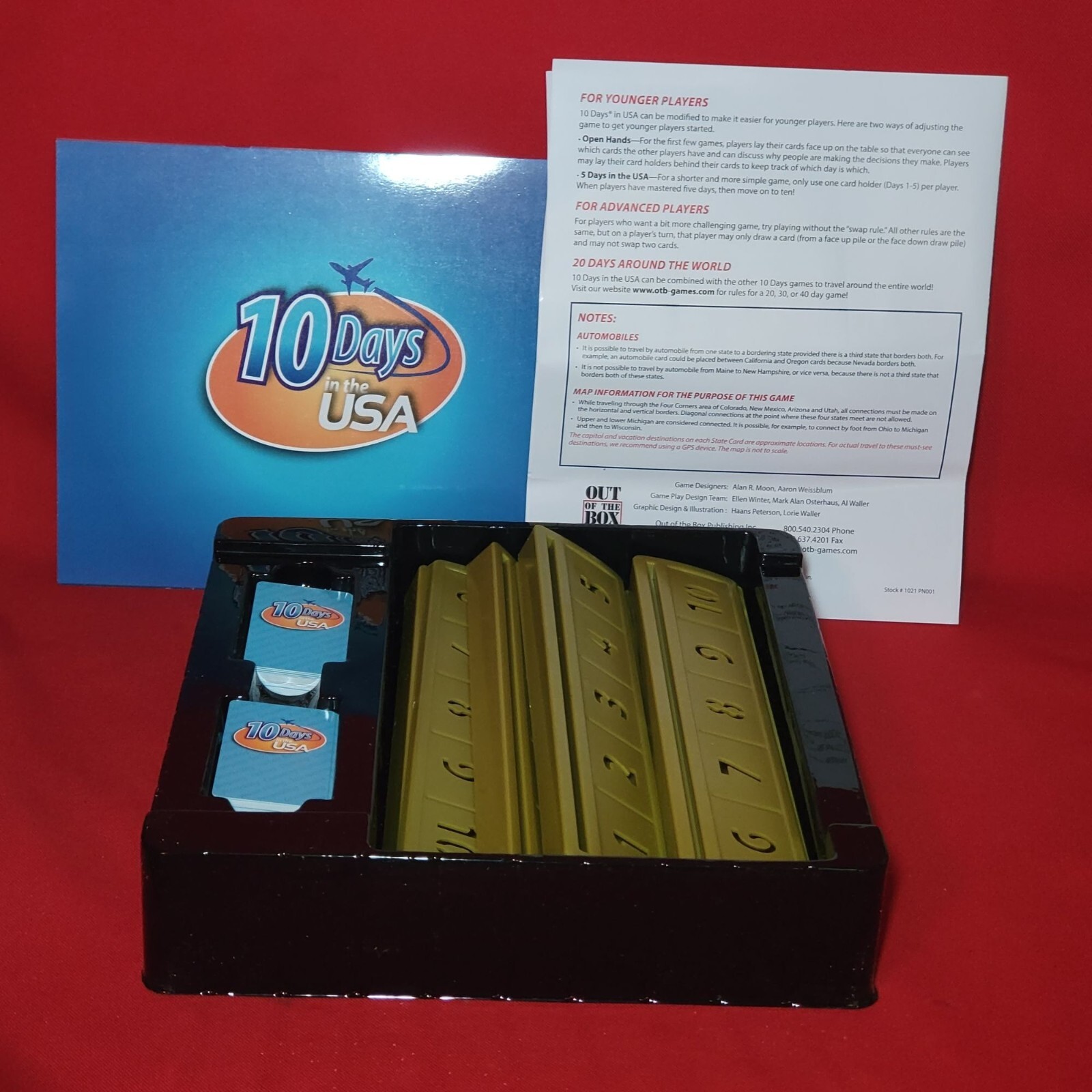 10 Days in the USA Family Board Game Every Game is a New Vacation