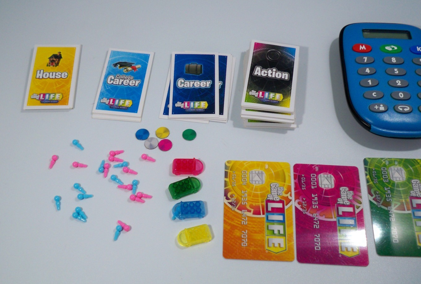 Game Of Life Electronic Banking Edition Hasbro 2013 Works Missing 1 Pink Peg