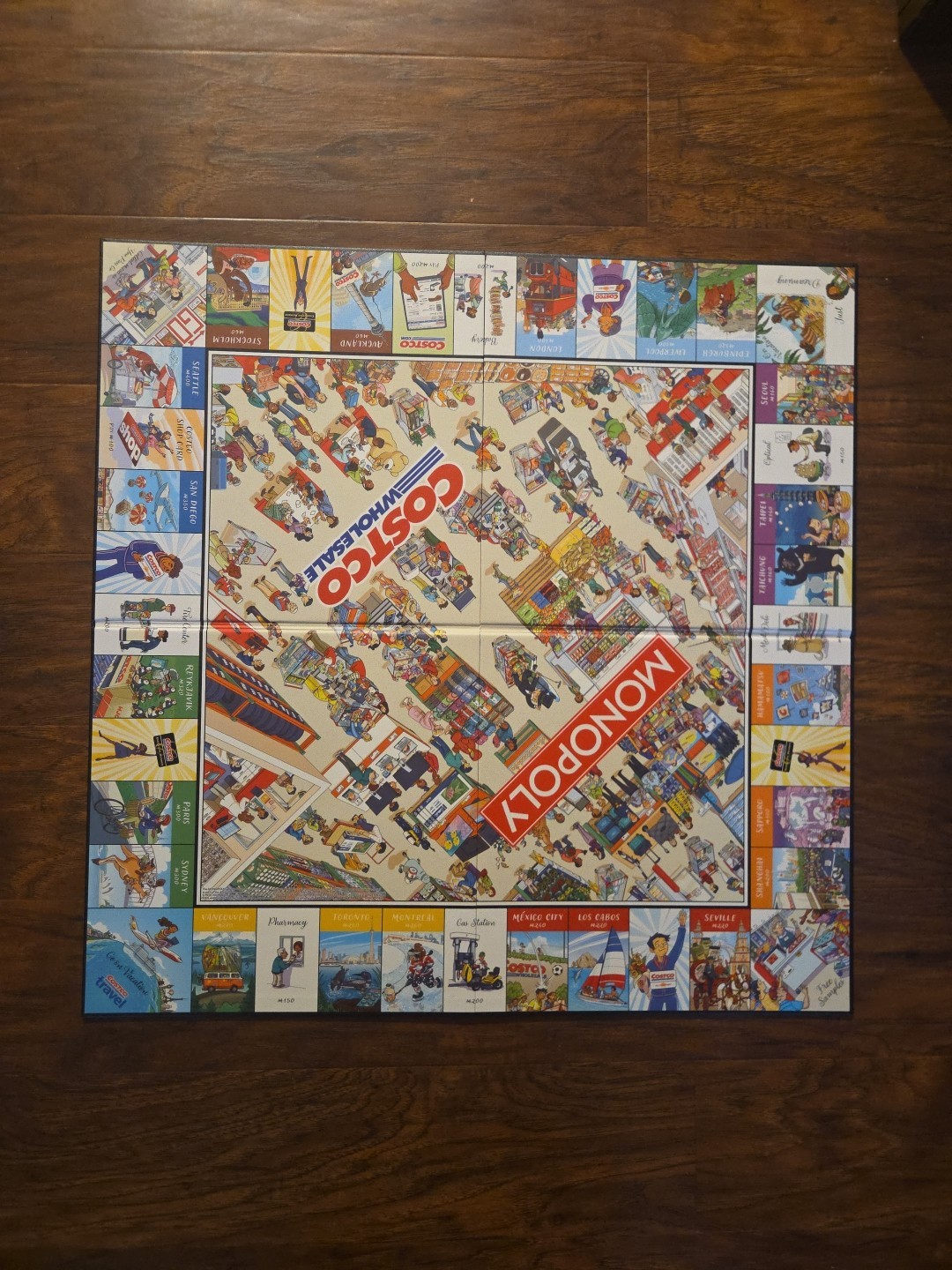 Monopoly Costco Wholesale WS Game Company 2023 Missing Token + Die
