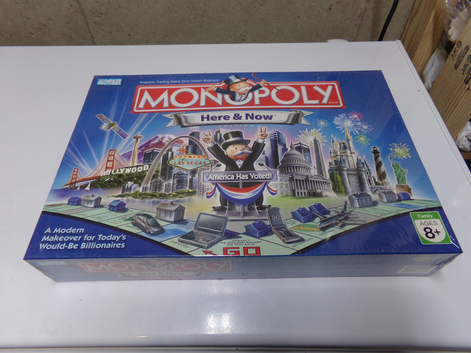 MAKE AN OFFER 2006 Monopoly Here & Now Edition YES America Has Voted