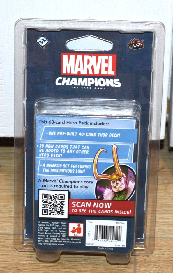 Marvel Champions The Card Game Hero Pack – Thor OOP English
