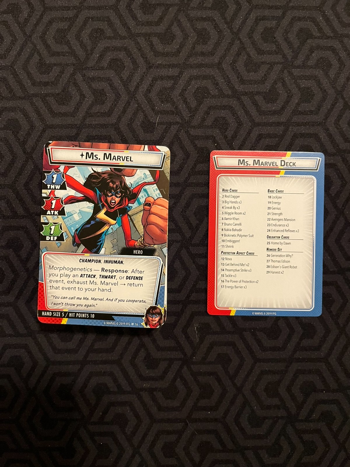 [Marvel Champions LCG] Core Set + Wave 1 inc. Captain America & Doctor Strange