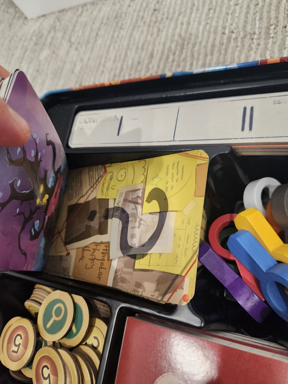 Detective Club Board Game (Rare Metal Tin Ed.) 100% Conplete