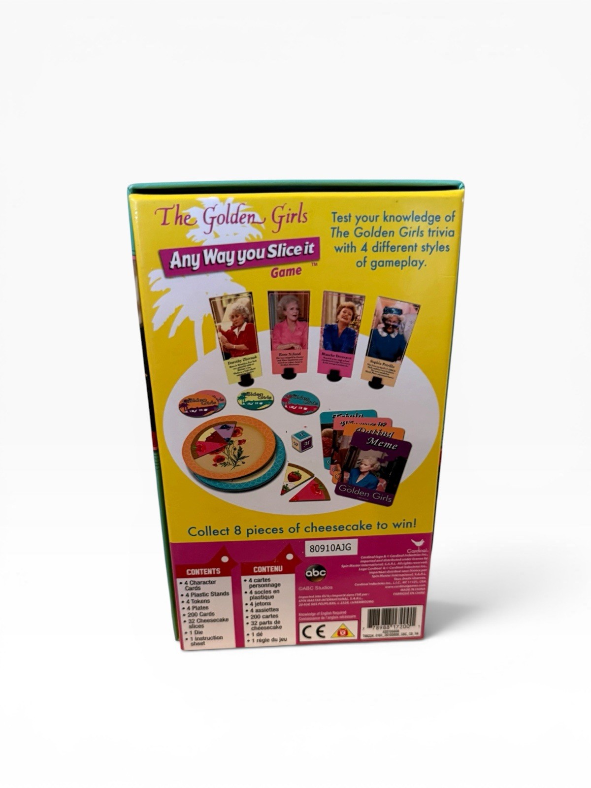 Cardinal Boardgame Golden Girls – Any Way You Slice It Box VG/EX