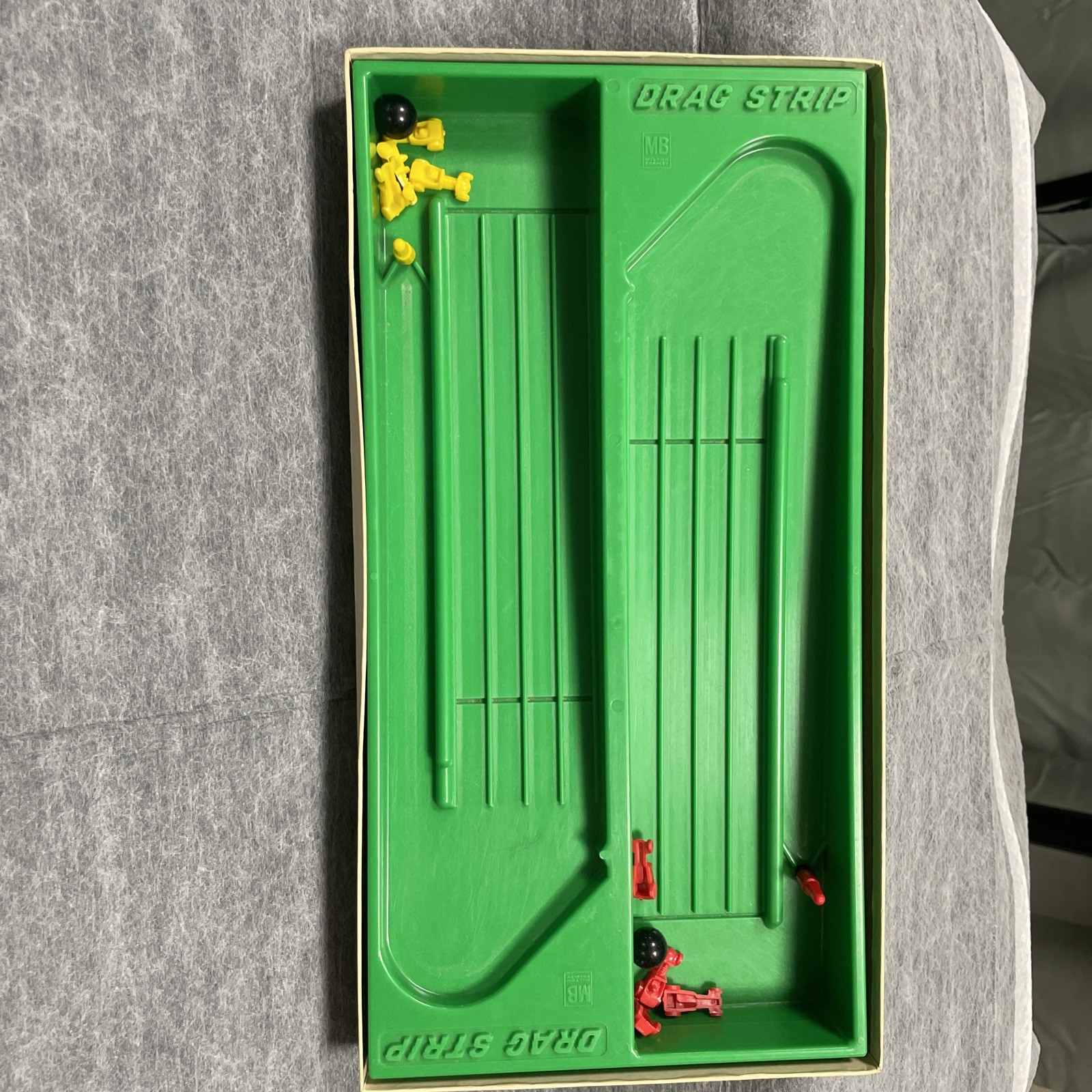 Milton Bradley Drag Strip Skill and Action Racing Game 1965