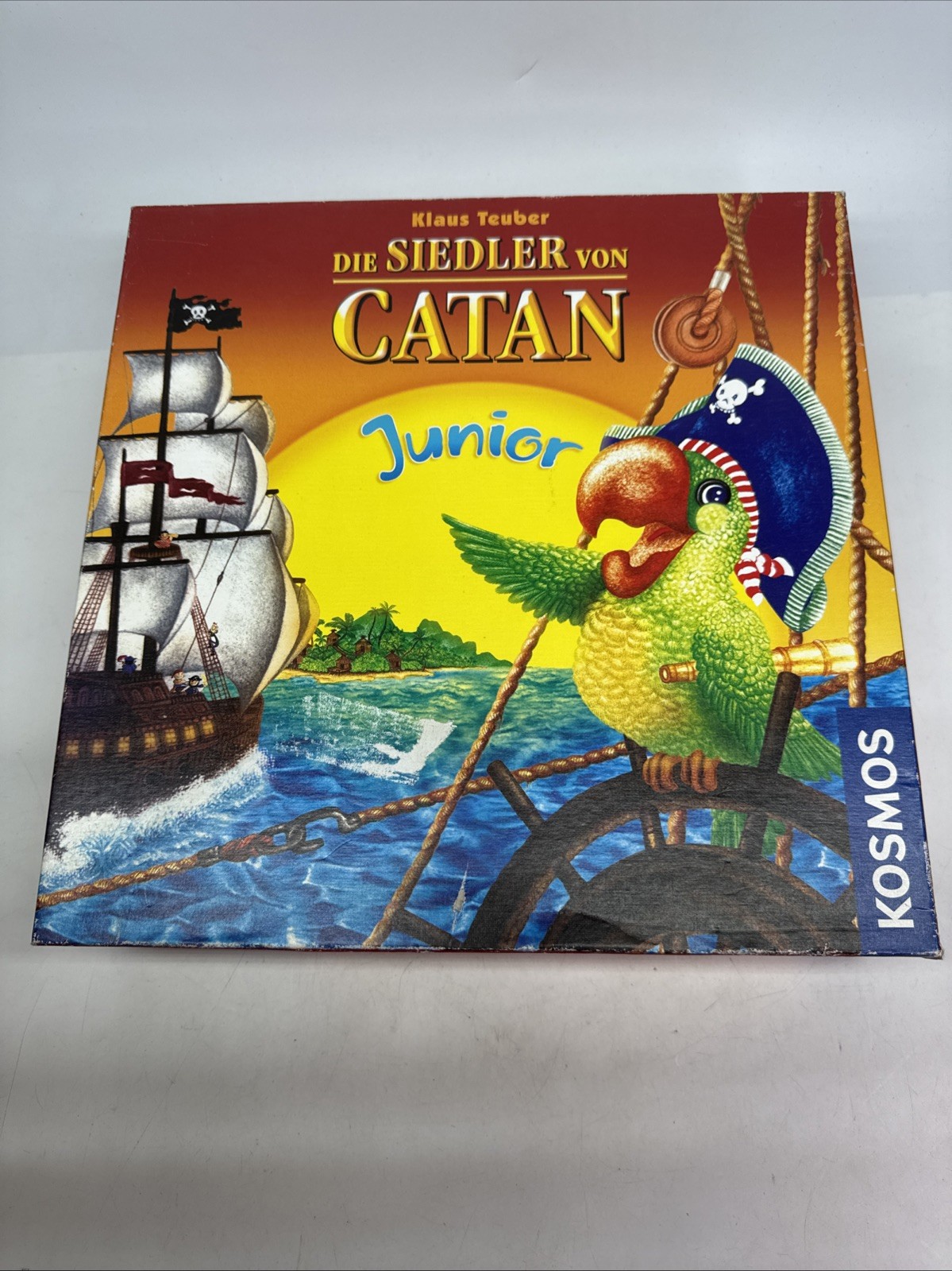 Brettspiel,Kinder,Die Siedler Von Catan Junior,gebraucht,Vintage,Komplett,Kosmos
