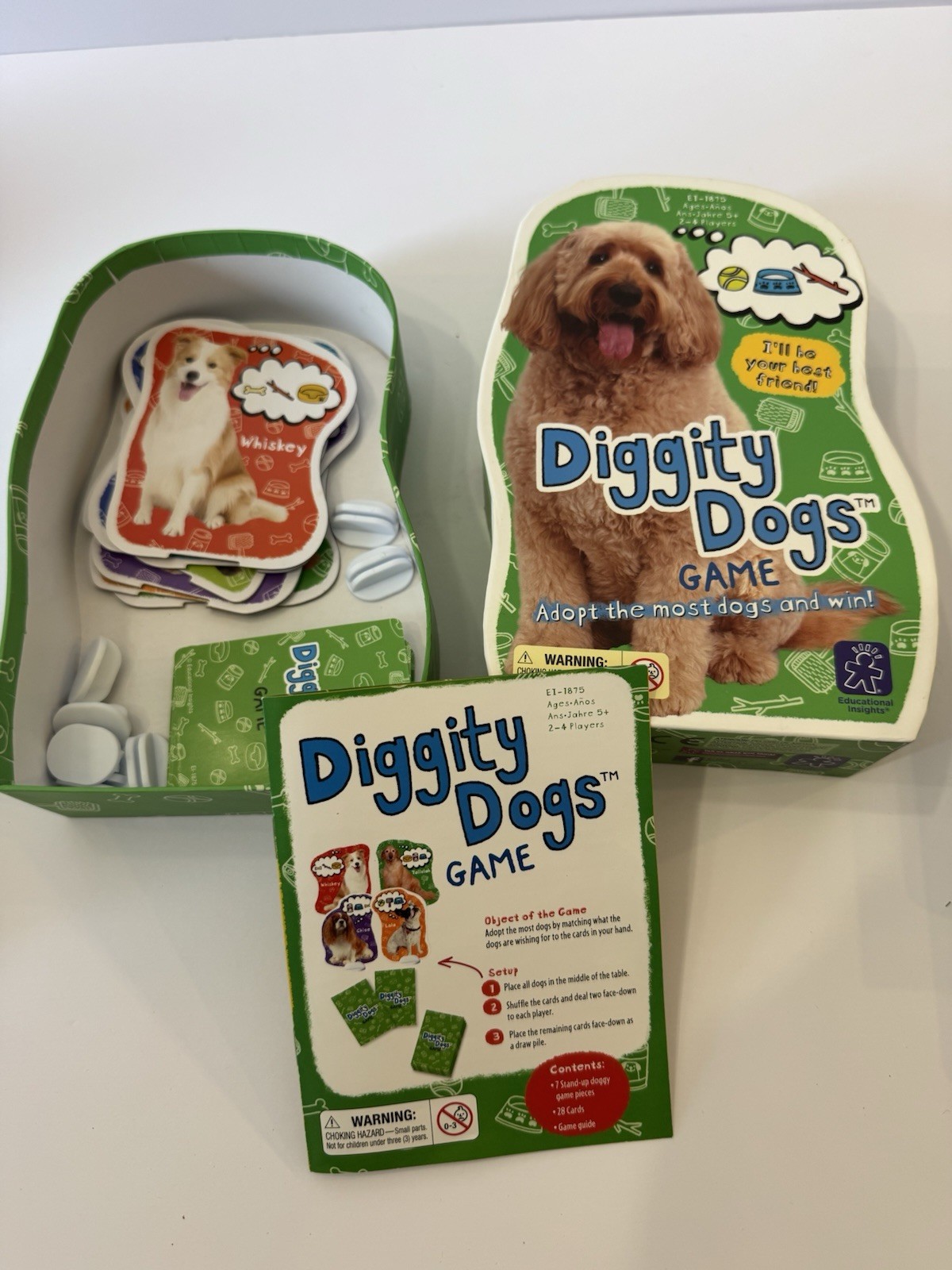 Diggity Dogs Card Collection Game: Adopt the Most Dogs and Win – COMPLETE