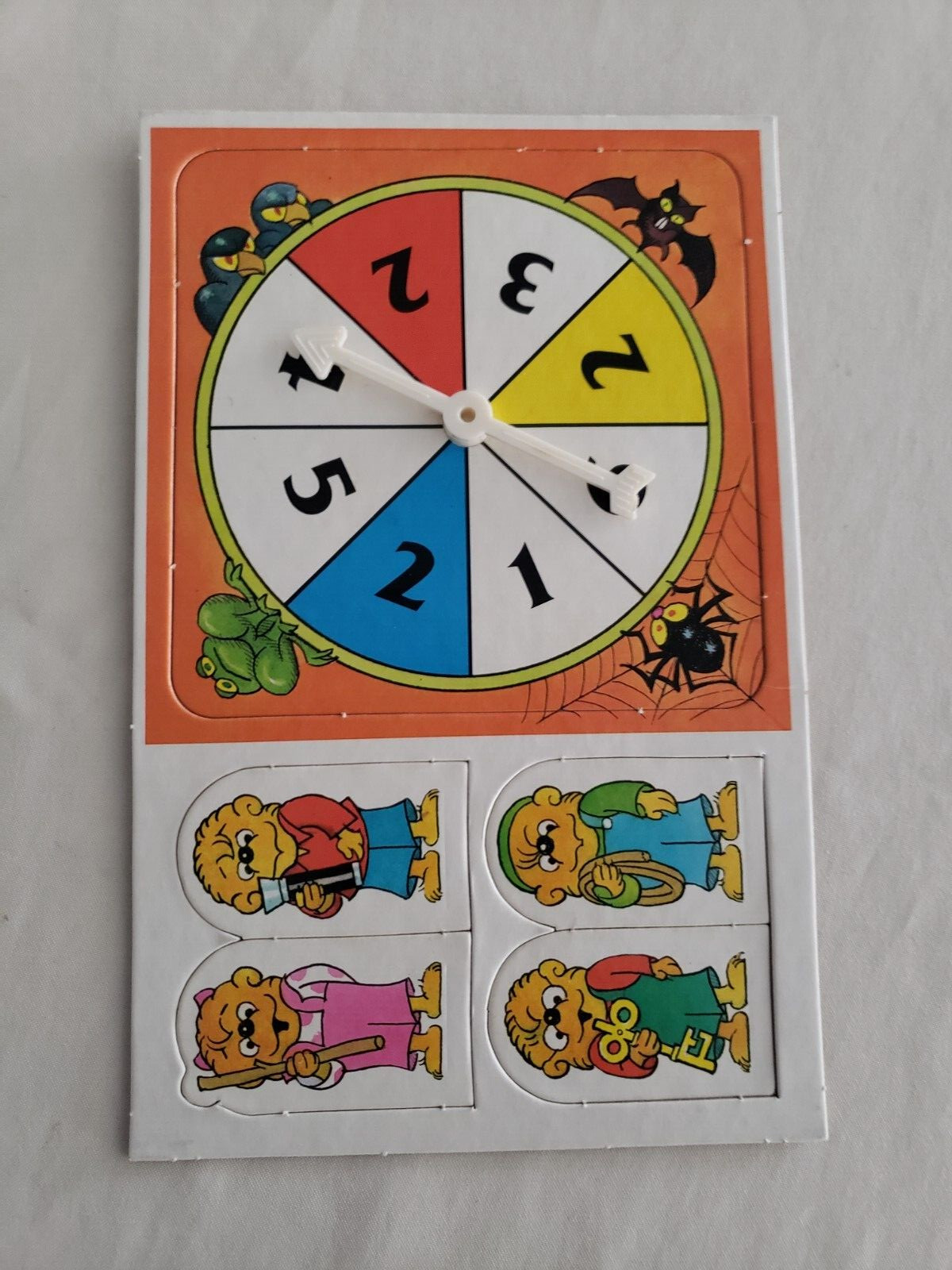 The Berenstain Bears Spooky Old Tree Board Game 1989 RARE Random House Family