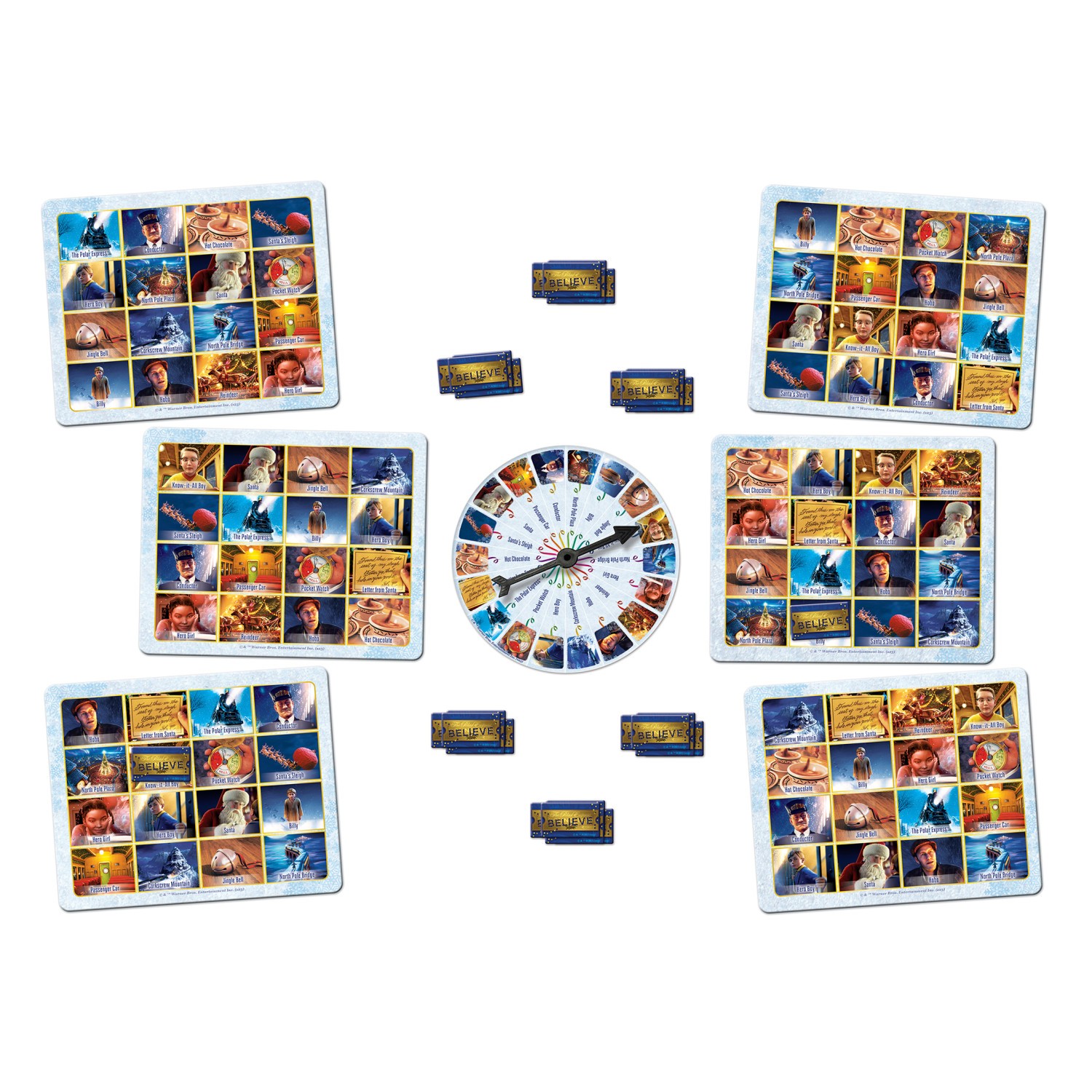 MasterPieces – The Polar Express – Officially Licensed Bingo Game