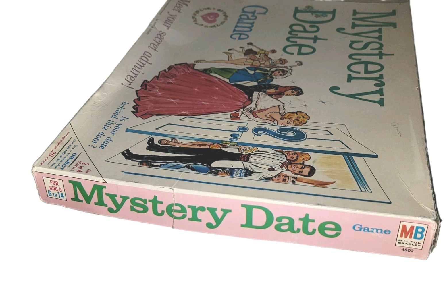 Vtg 1965 Mystery Date Board Game by Milton Bradley Complete Nostalgic Game Nite