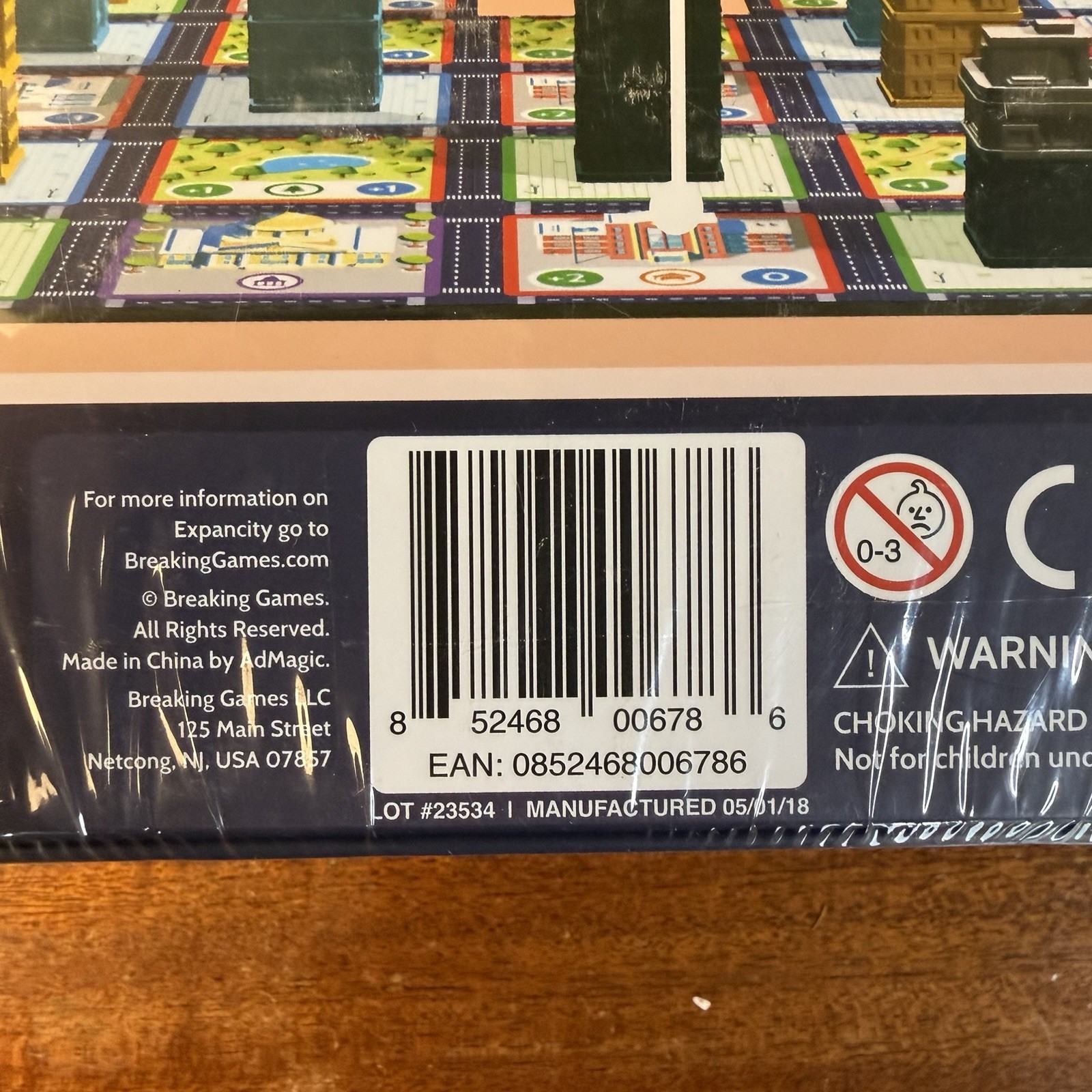 EXPACNCITY Board Game – Breaking Games – NEW & SEALED