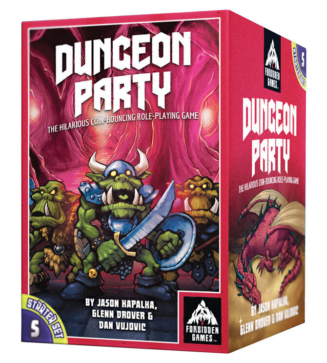 Dungeon Party Starter Set Board Game New
