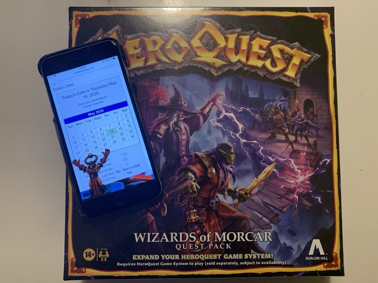 🔰 HeroQuest | Wizards of Morcar | Factory Sealed! English Version! Well Packed