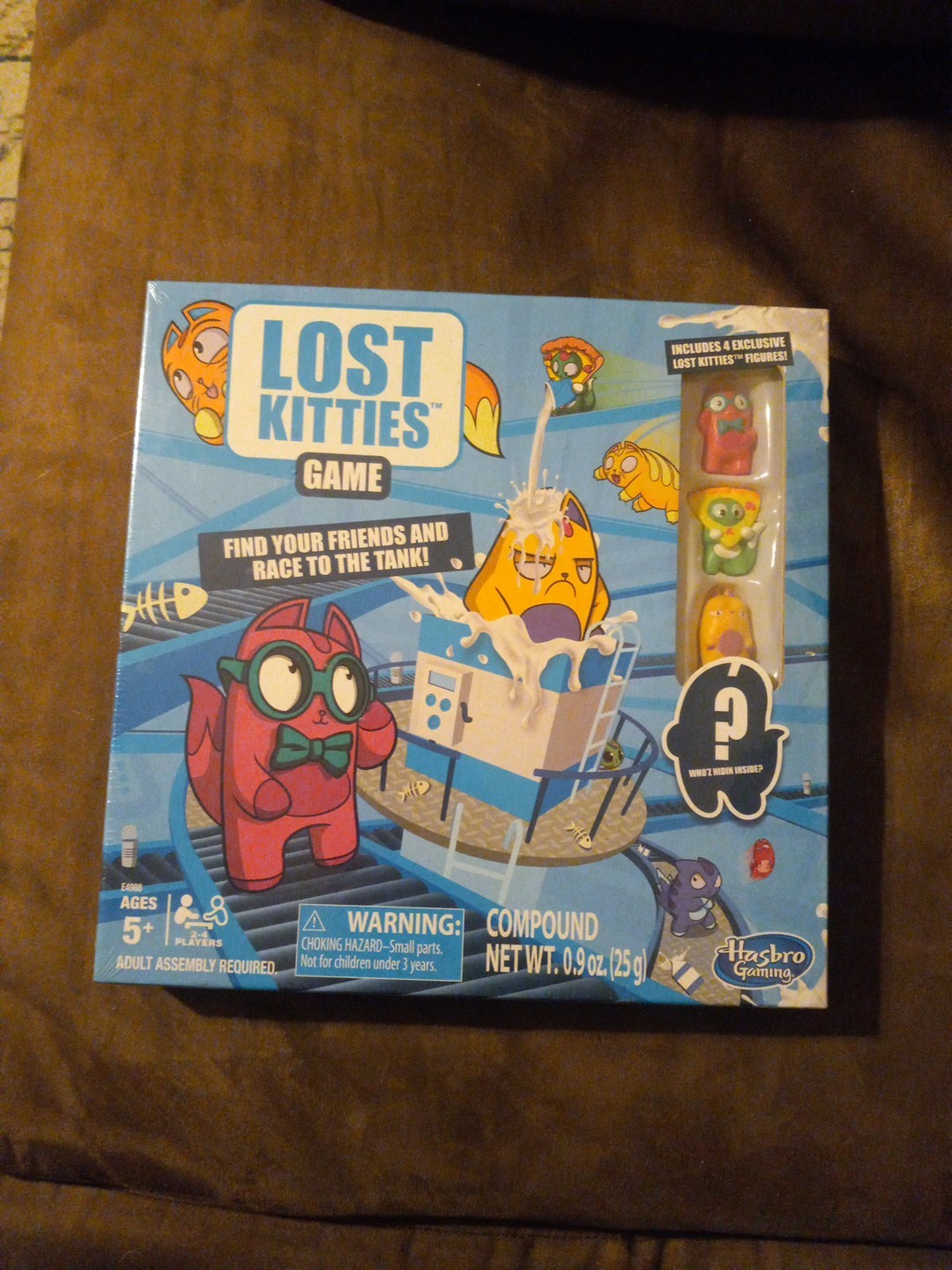 NEW SEALED Hasbro Lost Kitties Game 2018 Ages 5+ Includes Mystery Figure