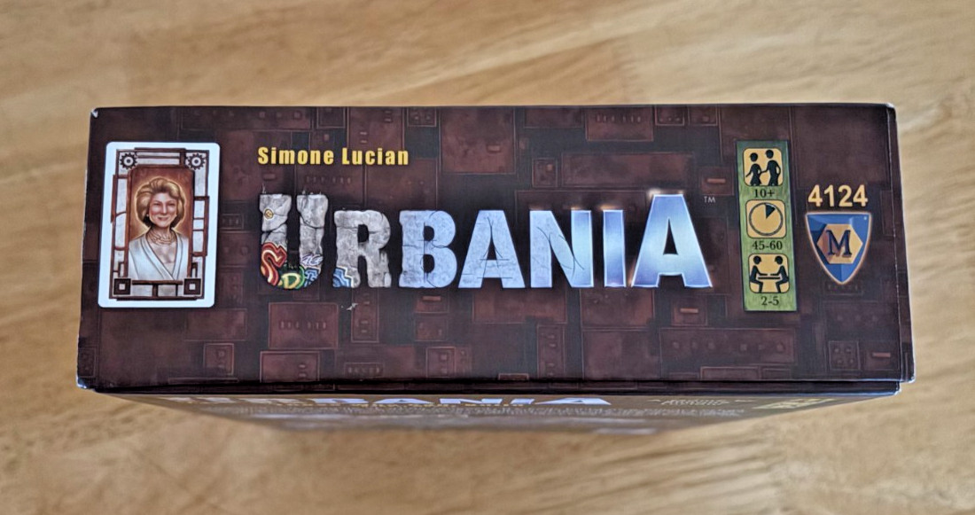 Look 👀 Urbania Board Game by Simone Lucian Mayfair Games 2012 Game