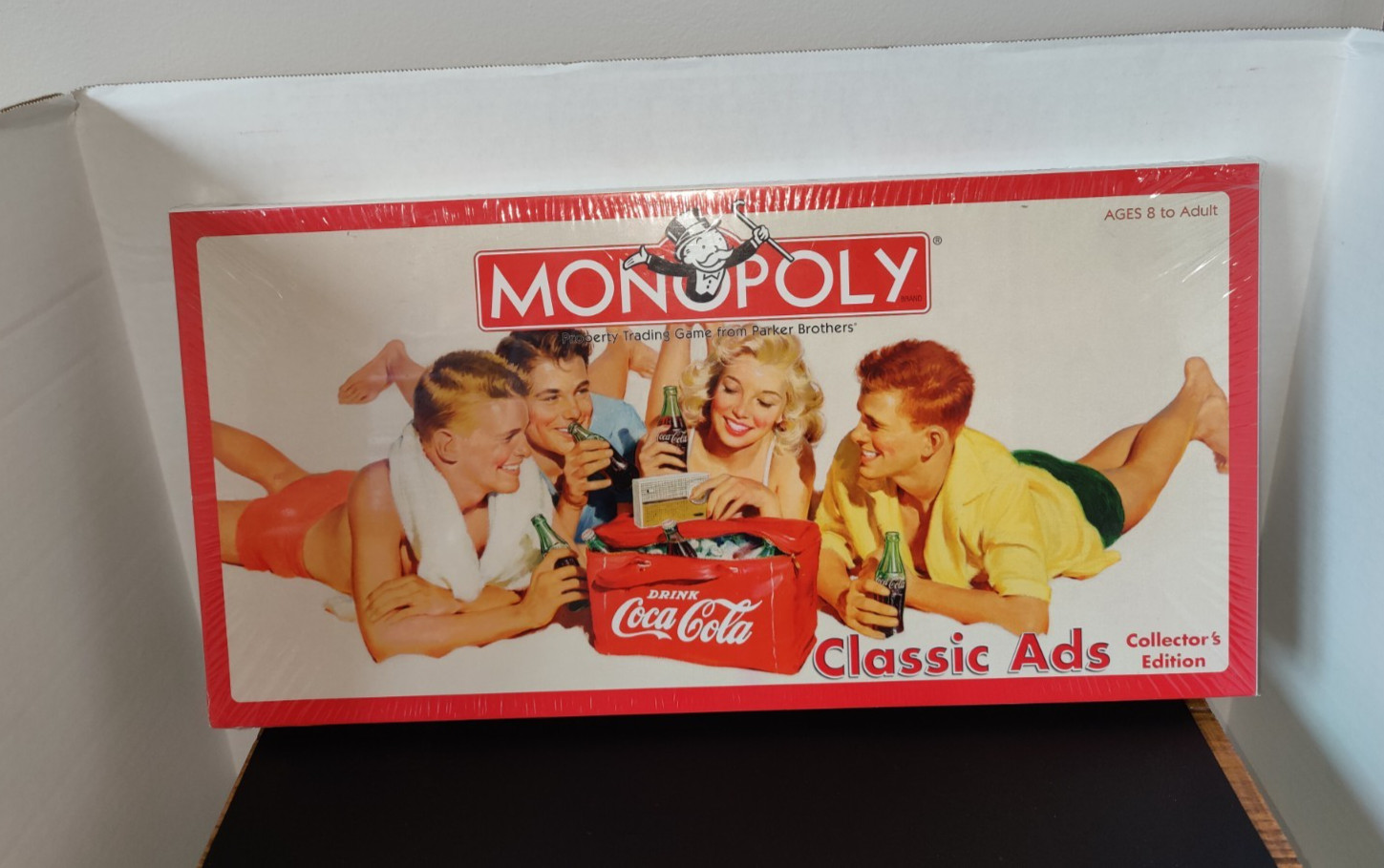 Monopoly Coca-Cola Classic Ads Collector’s Edition NEW & SEALED