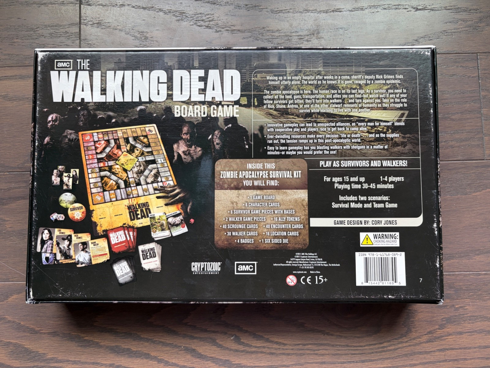 The Walking Dead Board Game AMC Cryptozoic Entertainment TV Series