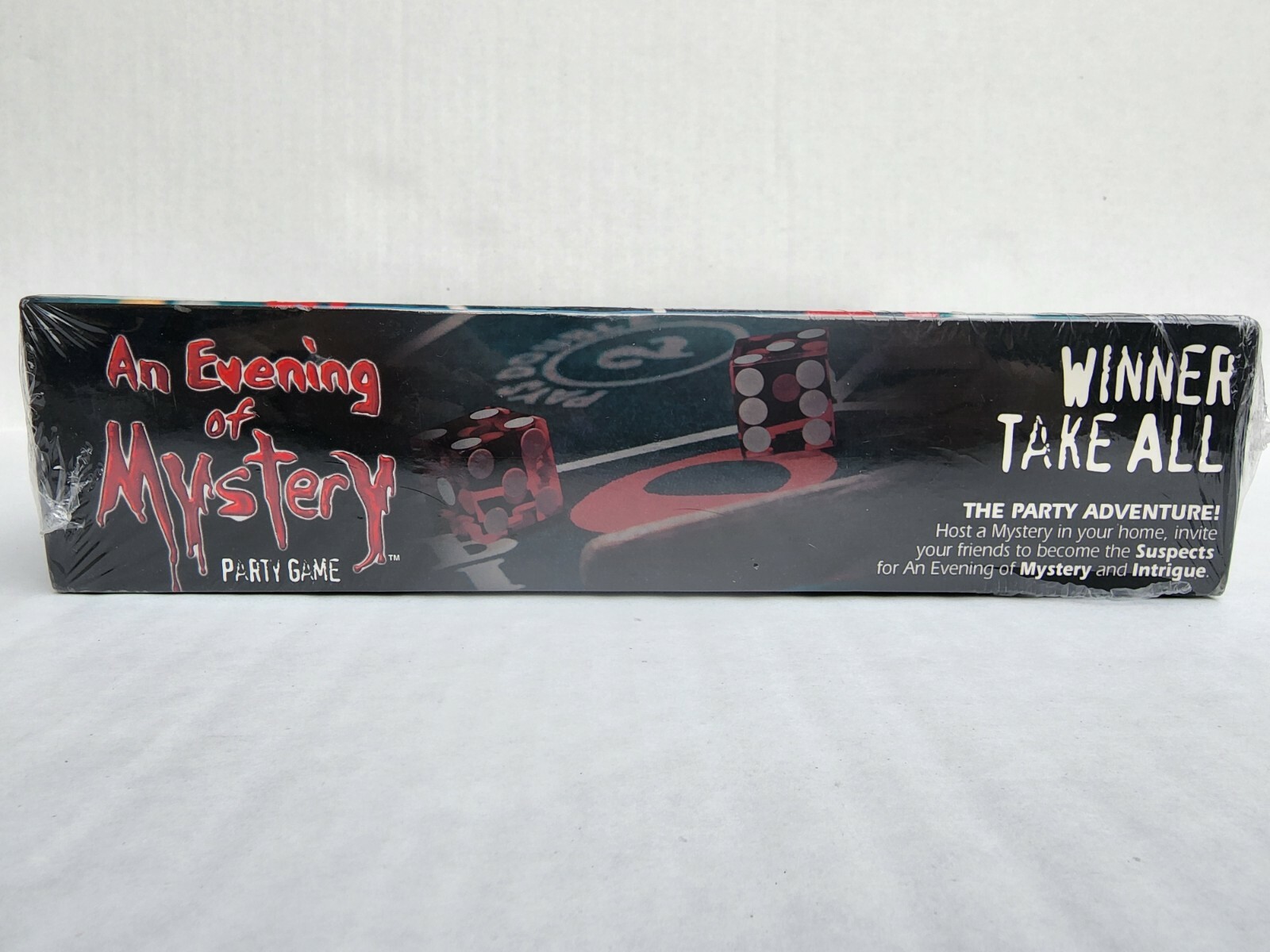 AN EVENING OF MYSTERY – WINNER TAKE ALL – Party Game – 8 Adult Players – NEW
