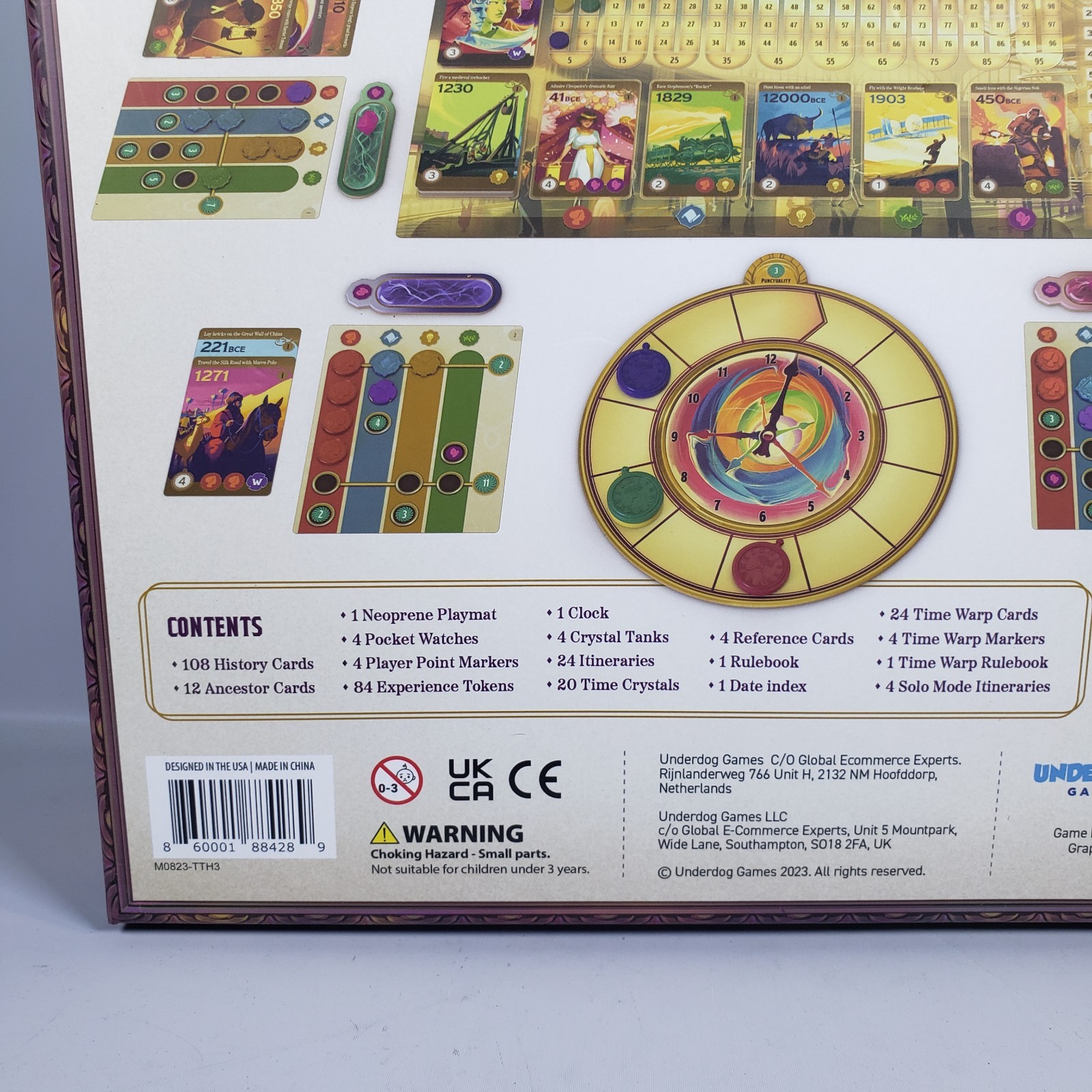 Trekking Through History board game excellent condition complete