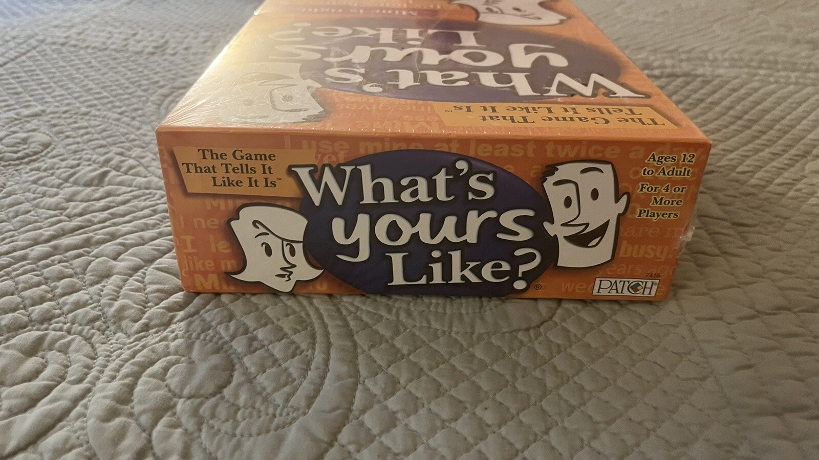 Patch – What’s Yours Like – Party Board Game – SEALED/NEW