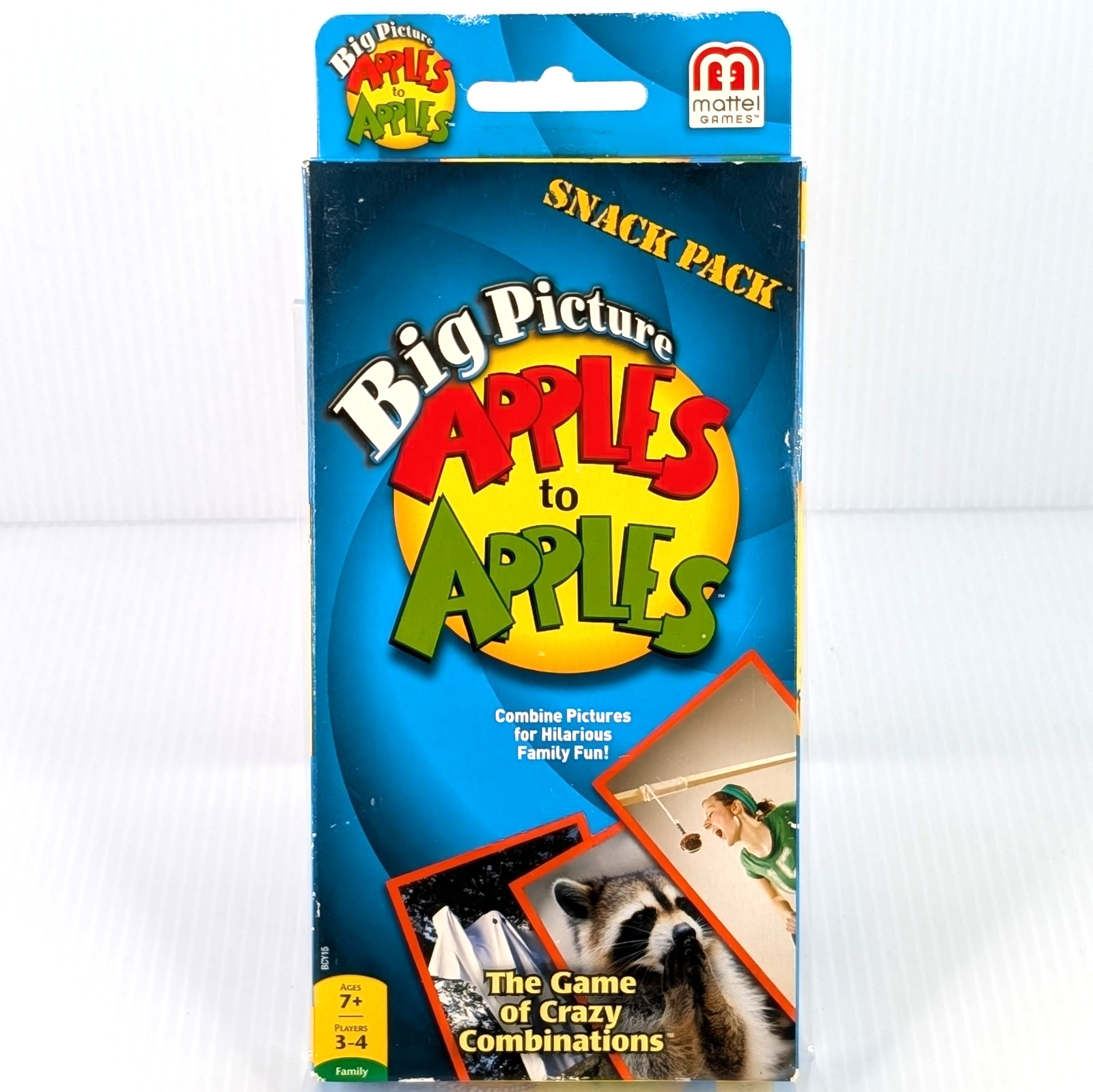 Mattel Big Picture Apples to Apples Snack Pack Expansion BRAND NEW SEALED