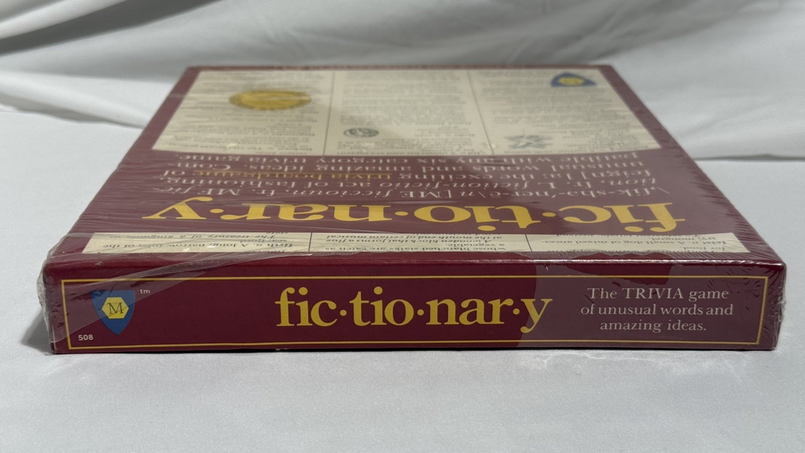 Fictionary 1984 Mayfair Games Board Game New Sealed Vintage Fic•tio•nar•y