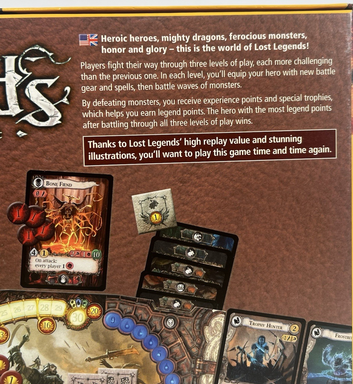 Lost Legends Board Game By Mike Elliott Queen Games Ages 10+ Complete EUC!