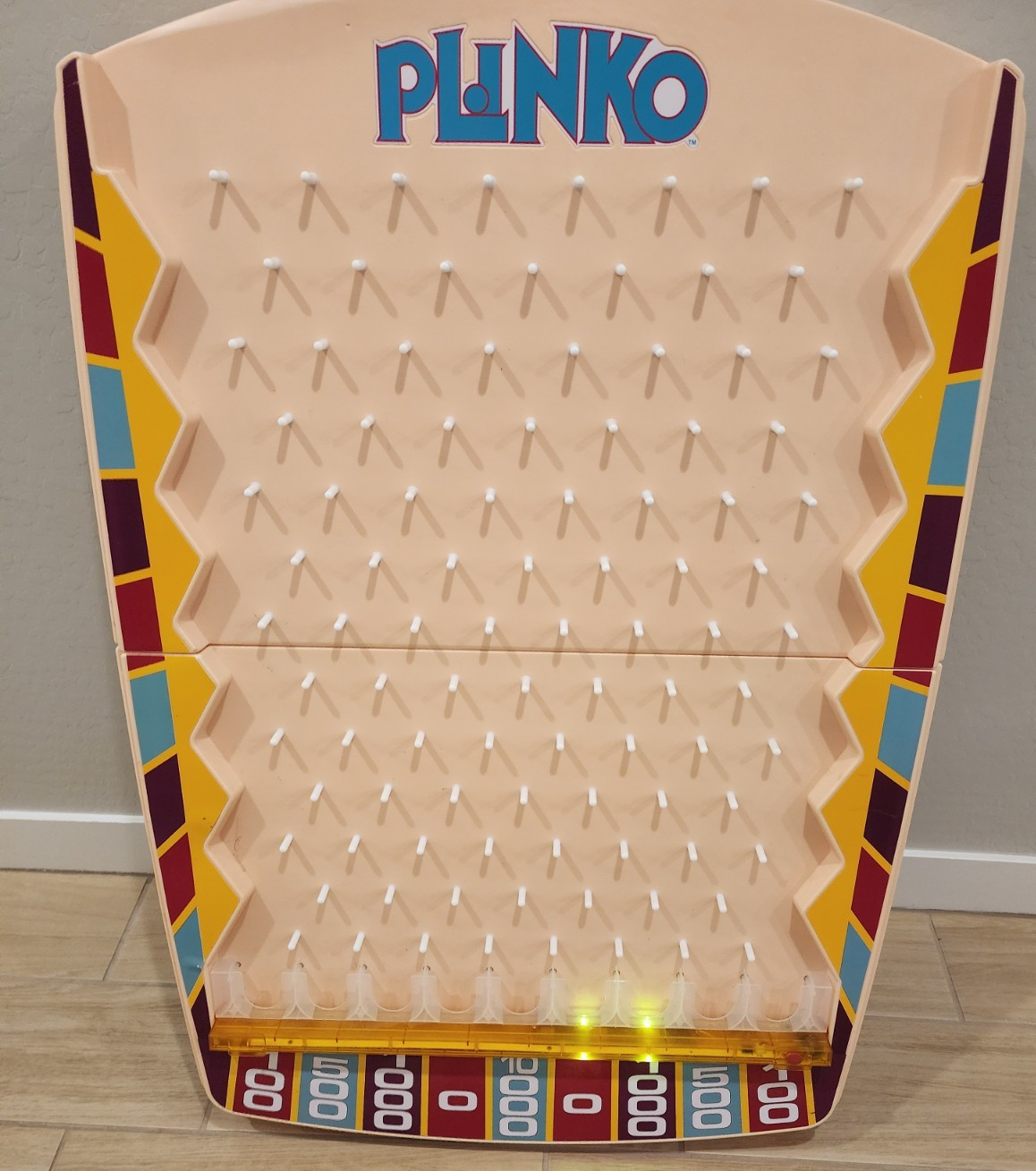 Plinko Game Of Chance From The Price Is Right, LIFE-SIZE Plinko Board with Sound