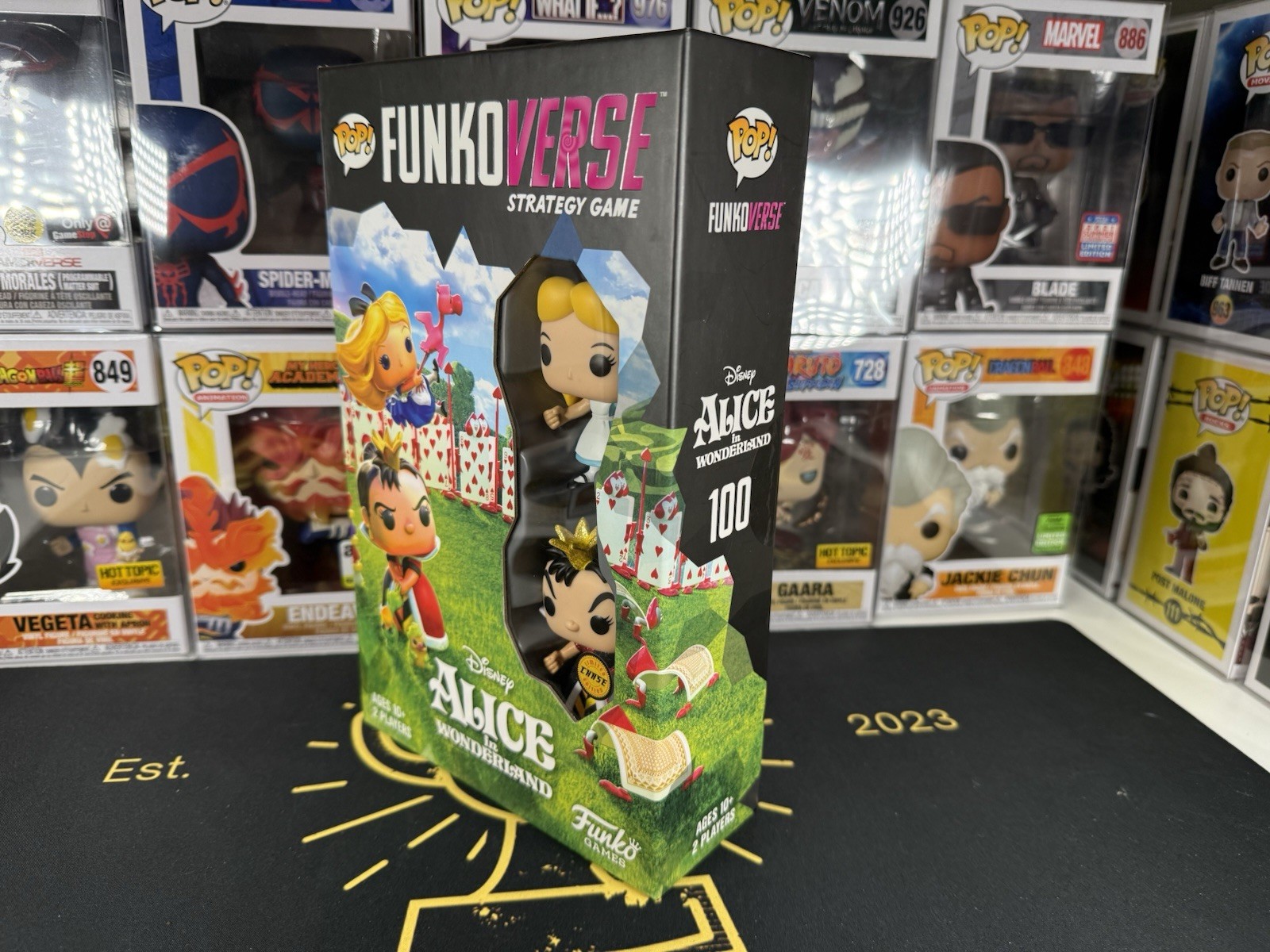Funko Verse Alice In Wonderland Strategy Board Game Funkoverse Diamond Chase
