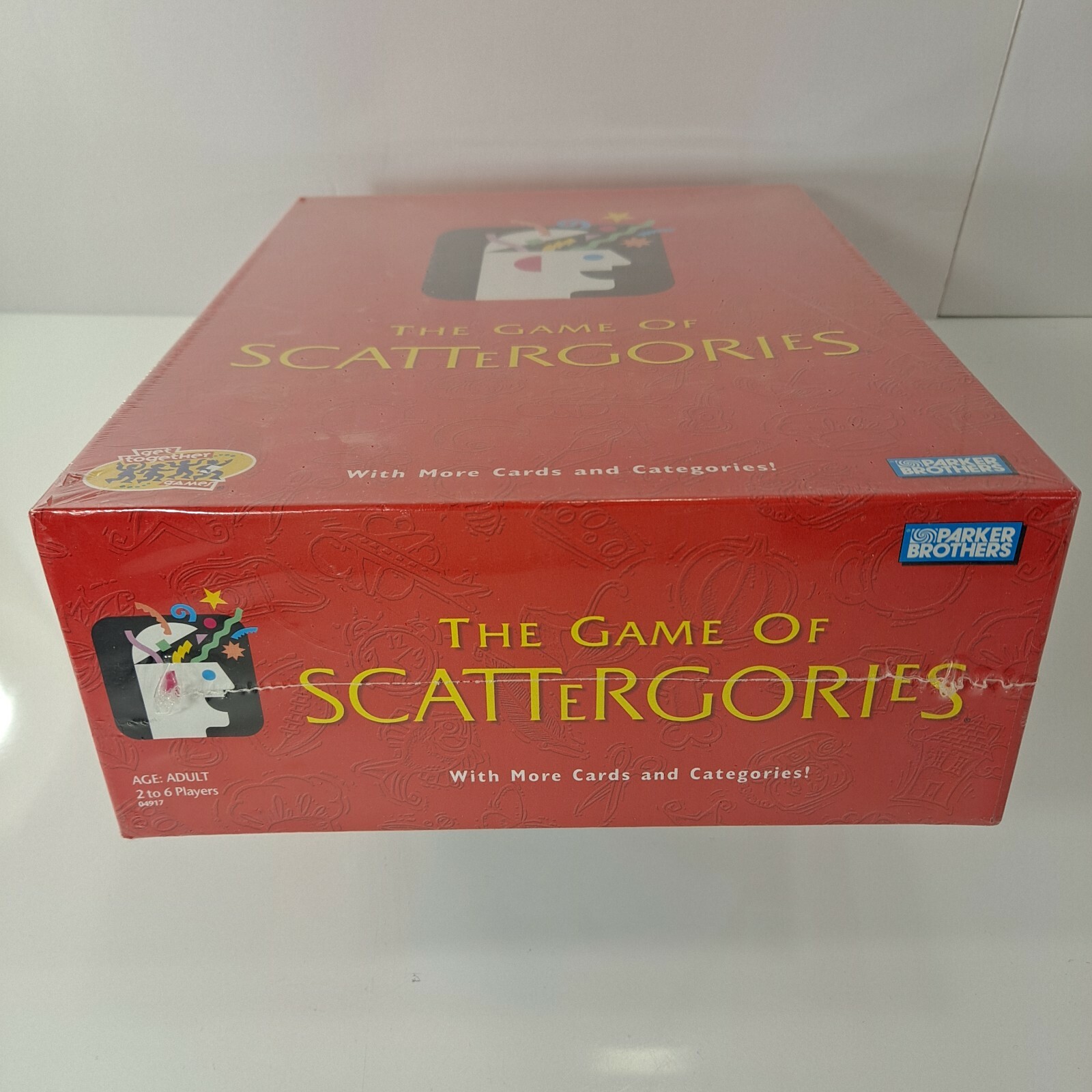 The Game Of SCATTERGORIES New FACTORY SEALED BOX Hasbro Board Game