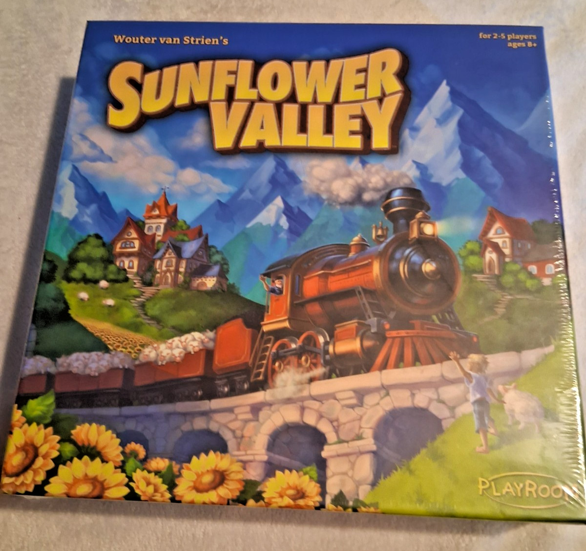 Sunflower Valley Board Game NEW Sealed Playroom Entertainment Strategy Game