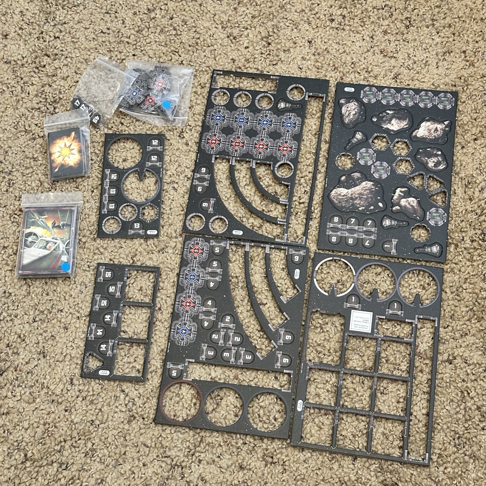 Star Wars X-Wing Miniatures Games Fantasy Flight Games SWX01 Parts Preowned