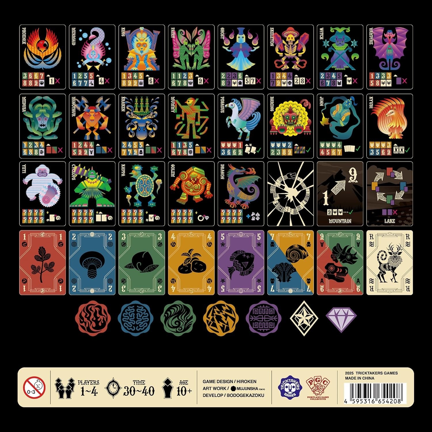 ETERNAL DECKS 1-4 players 30 mins co-operative Board Game Card Game Market Japan