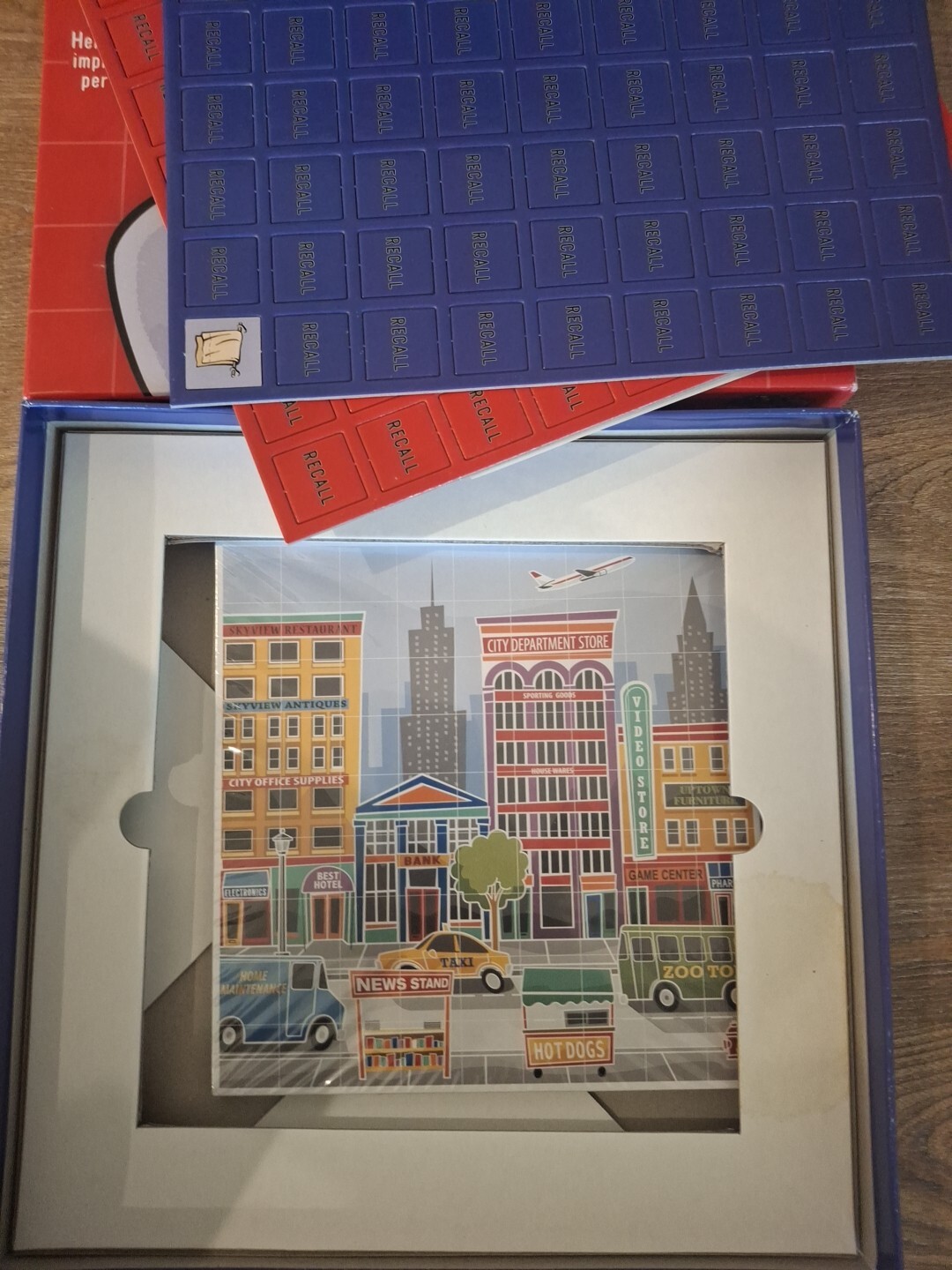 Recall Memory Game – The Fun and Effective Memory Improvement Tile Game NIB