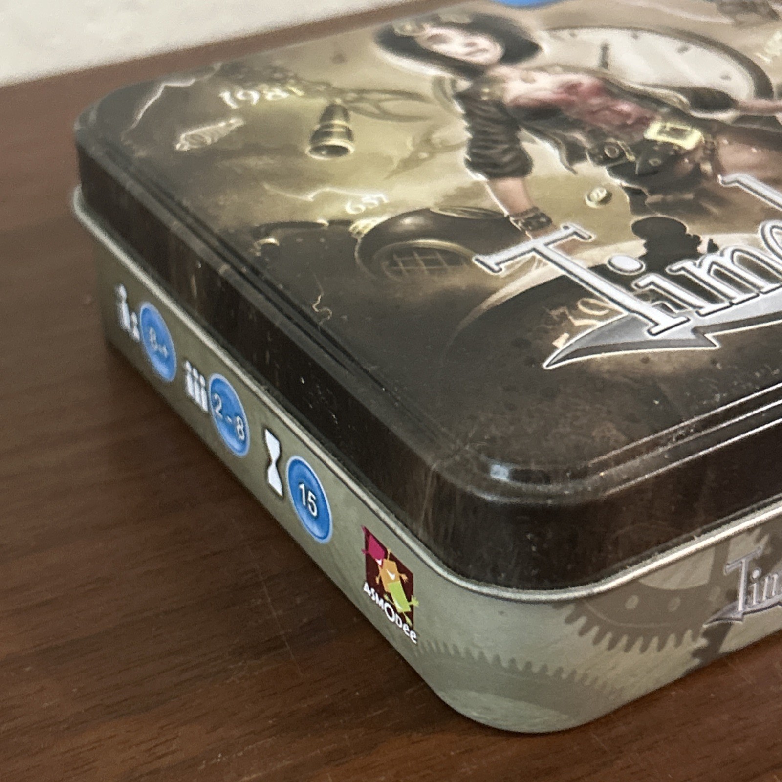 Timeline Inventions Card Game 2017 Asmodee Tin Edition Cards Factory Sealed