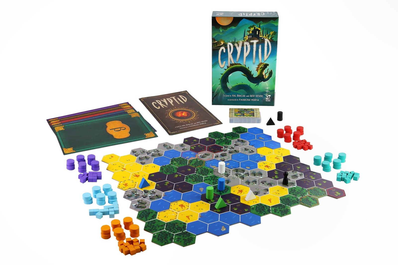 Osprey Games Cryptid Board Game 10 Years Osp0654