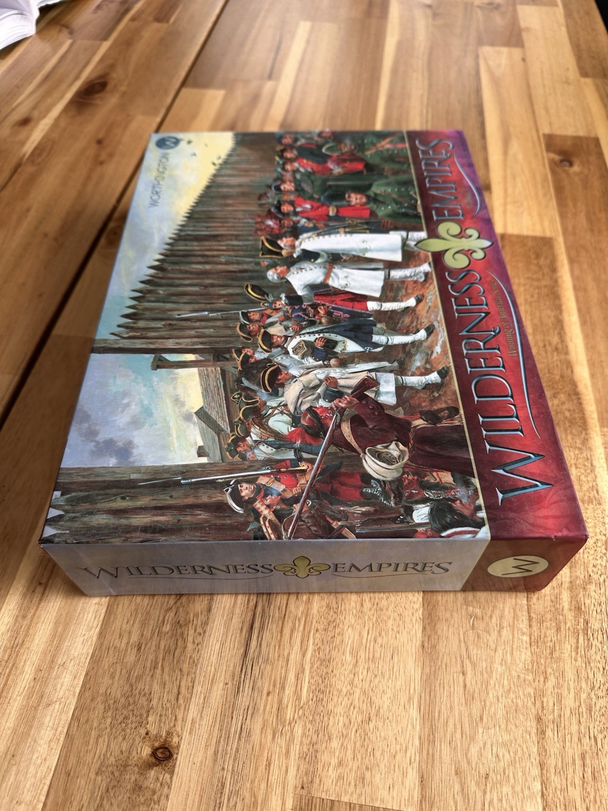 Wilderness Empires Volume 1 By Bill Molyneaux 2014 Board Game