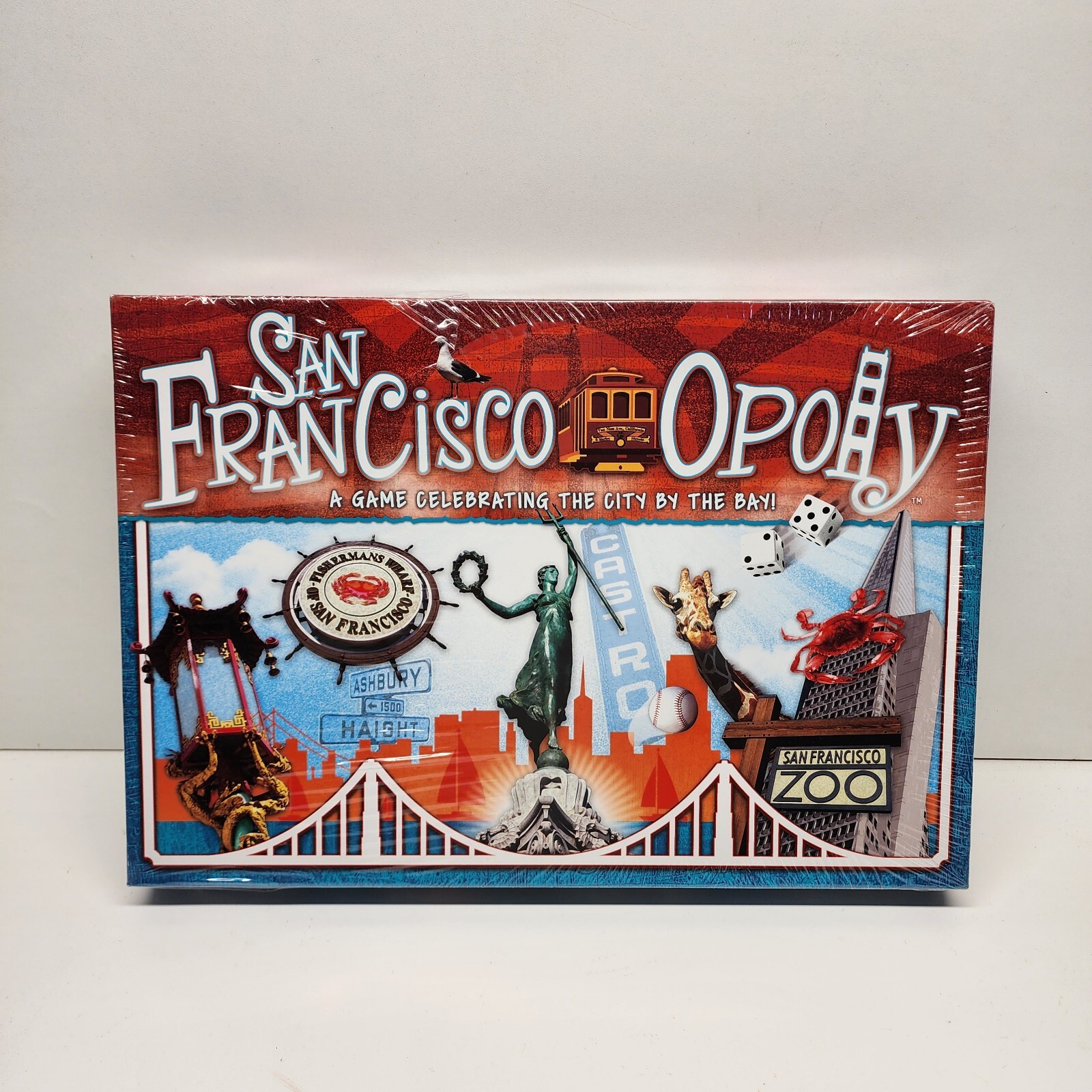 San Francisco-Opoly A Game Celebrating The City By The Bay. NEW & FACTORY SEALED