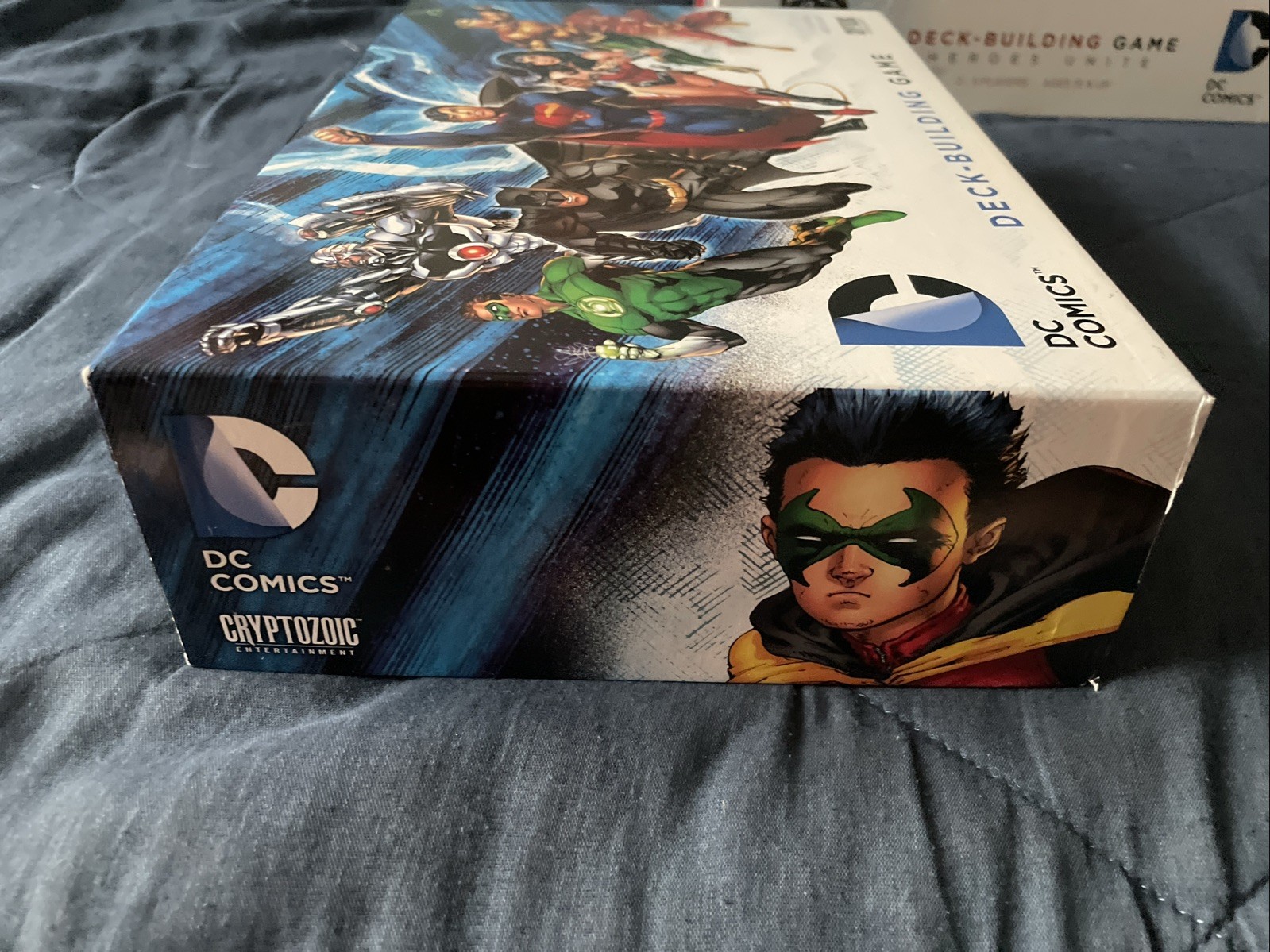 DC Deck-Building Game Original & Heroes Unite w Martian Manhunter Starfire Joker