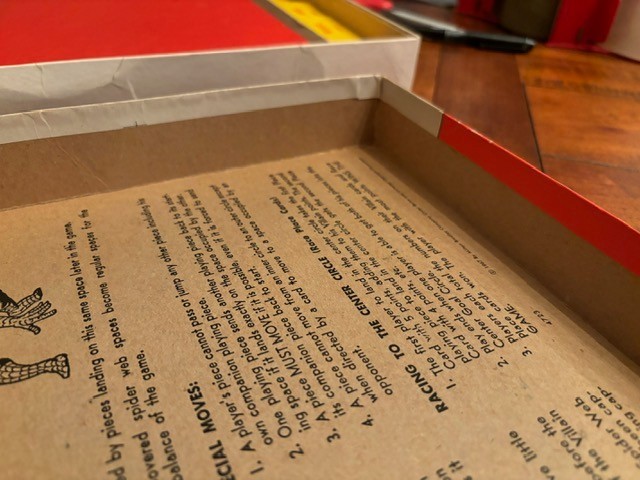 1967 Amazing Spider-Man Game by Milton Bradley