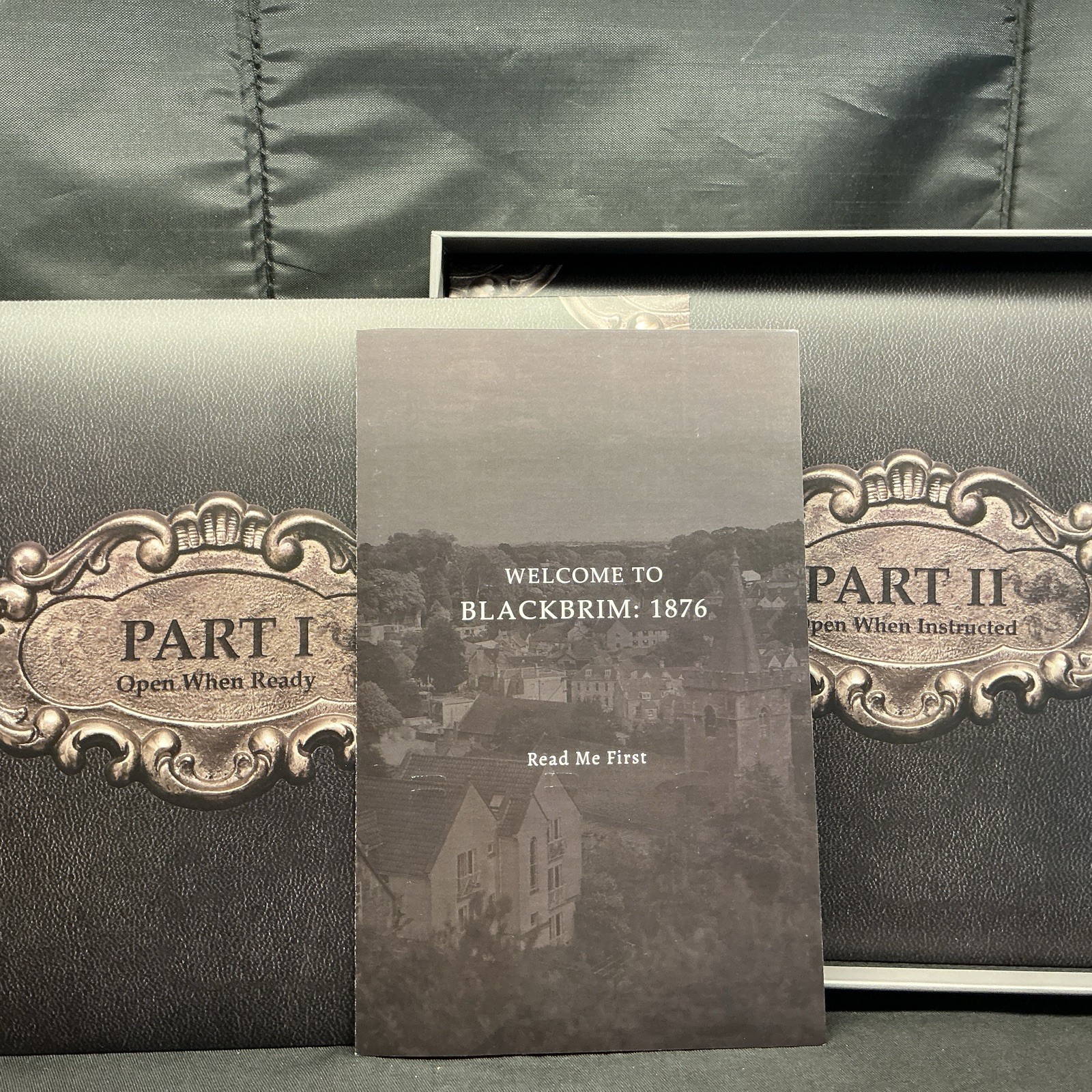 Puzzling Pursuits Blackbrim : 1876 Escape Room Mystery Complete Excellent Shape