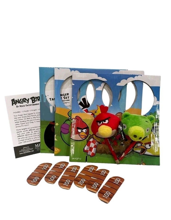 Angry Birds Flinger Target Set Game NOB