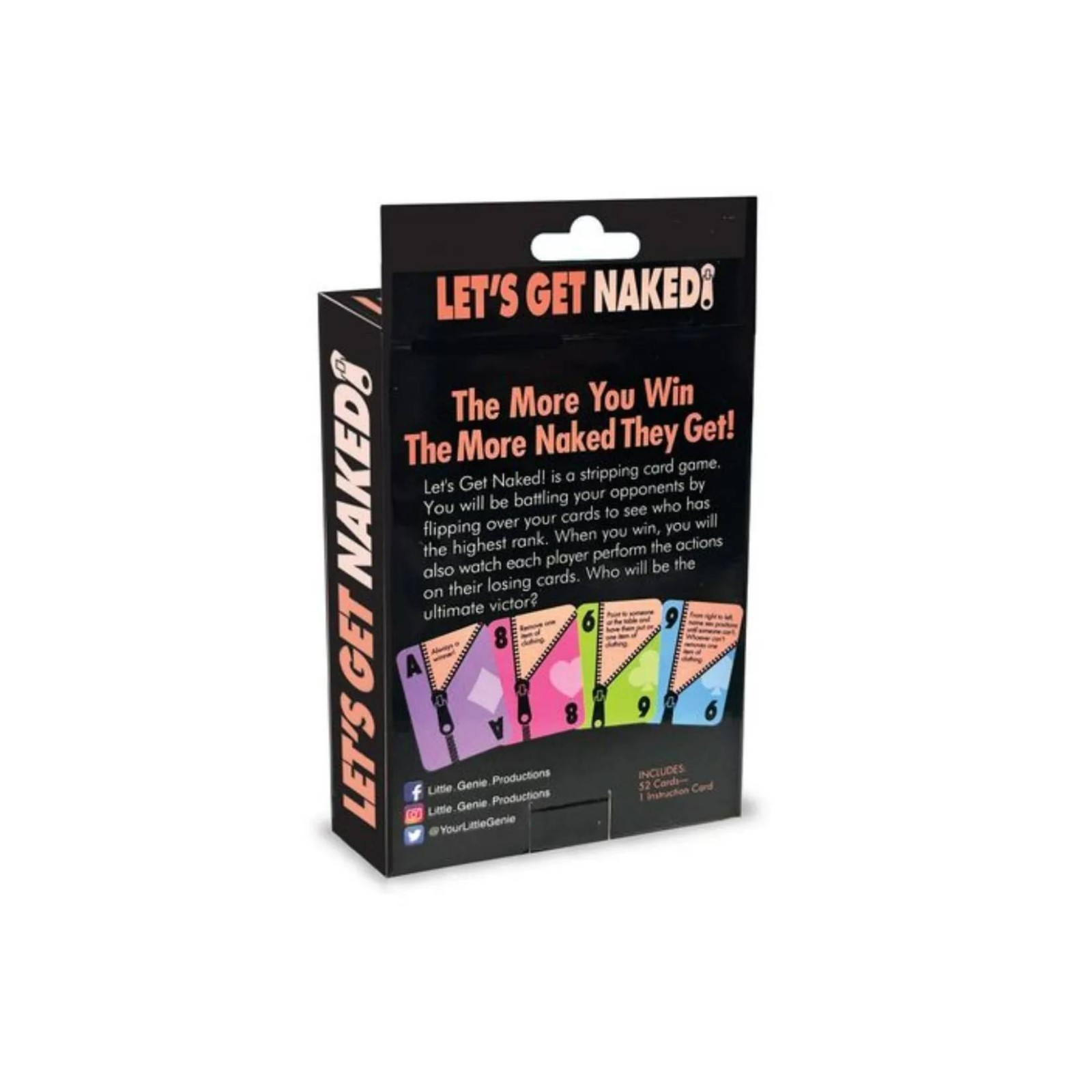 Kheper Games Let’s Get Naked Card Game Adult Party Card Game