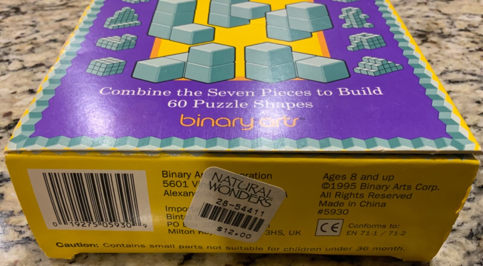 Block By Block Super Spatiality Puzzle Adventures in Three Dimensions Brand New